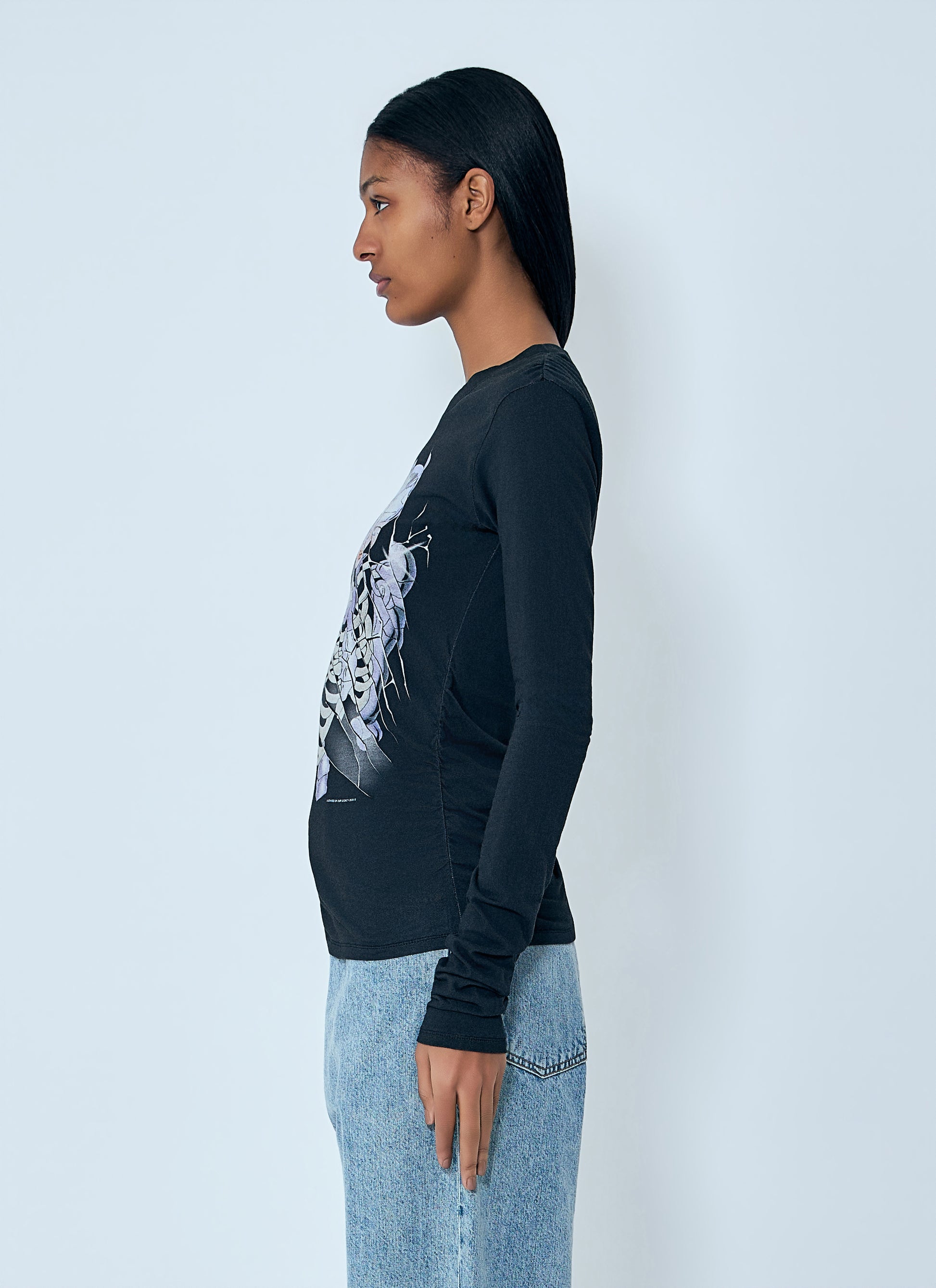 Our Legacy Women Strain Slim T-Shirt OUR LEGACY