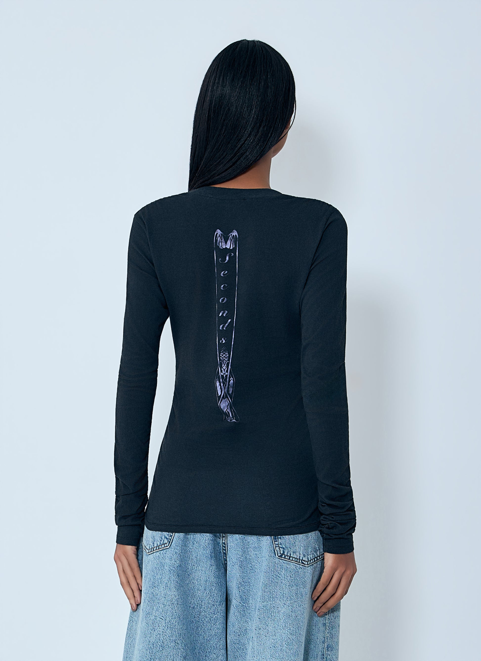 Our Legacy Women Strain Slim T-Shirt OUR LEGACY