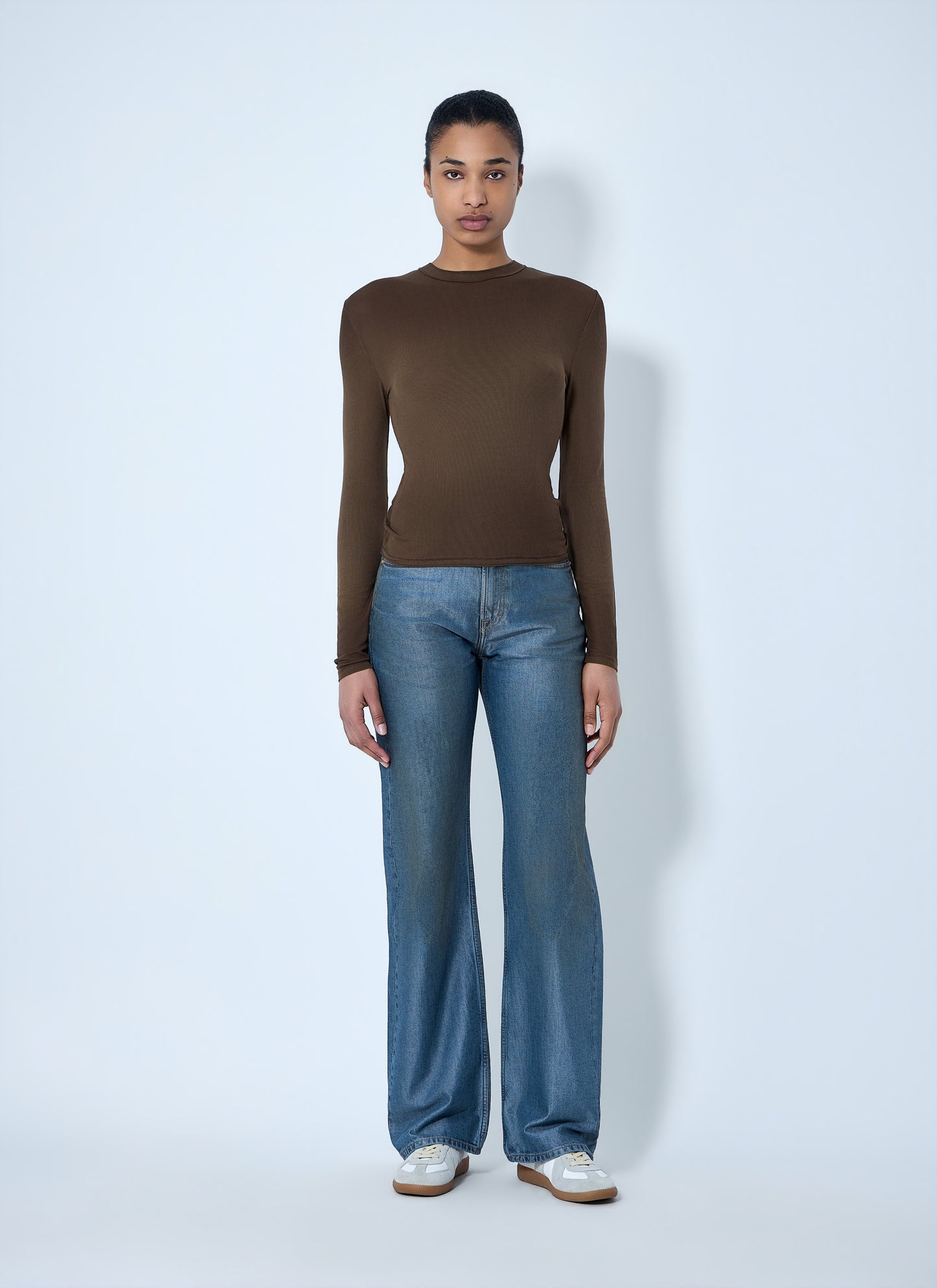 Our Legacy Women Wide-Leg Denim Trousers OUR LEGACY