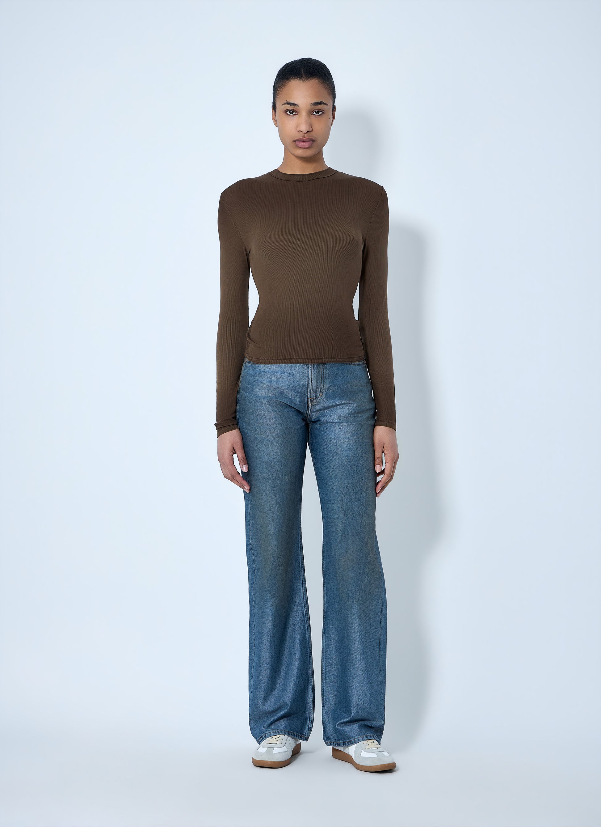 Our Legacy Women Wide-Leg Denim Trousers OUR LEGACY