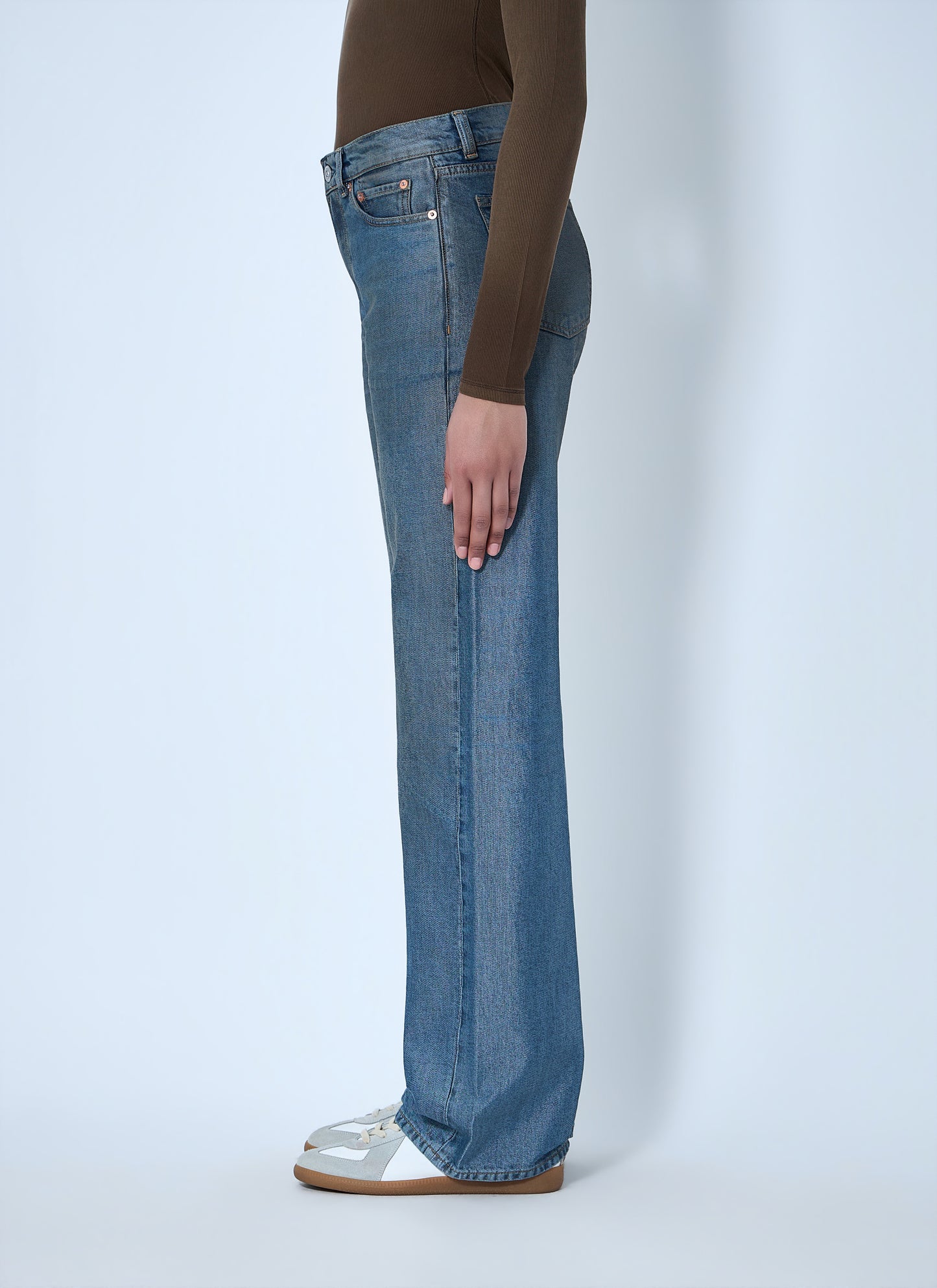 Our Legacy Women Wide-Leg Denim Trousers OUR LEGACY
