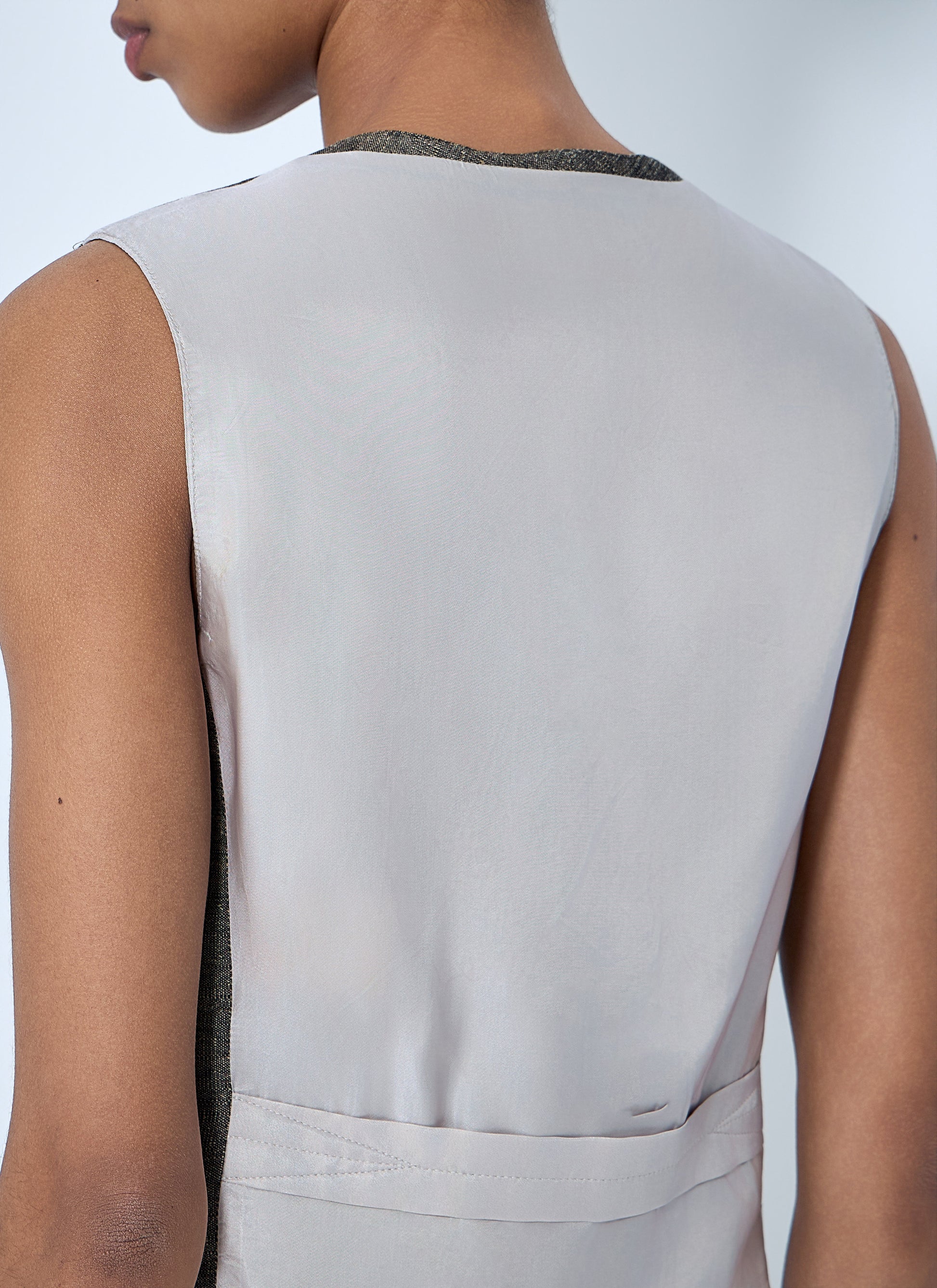 Our Legacy Women V-Neck Sleeveless Waistcoat OUR LEGACY