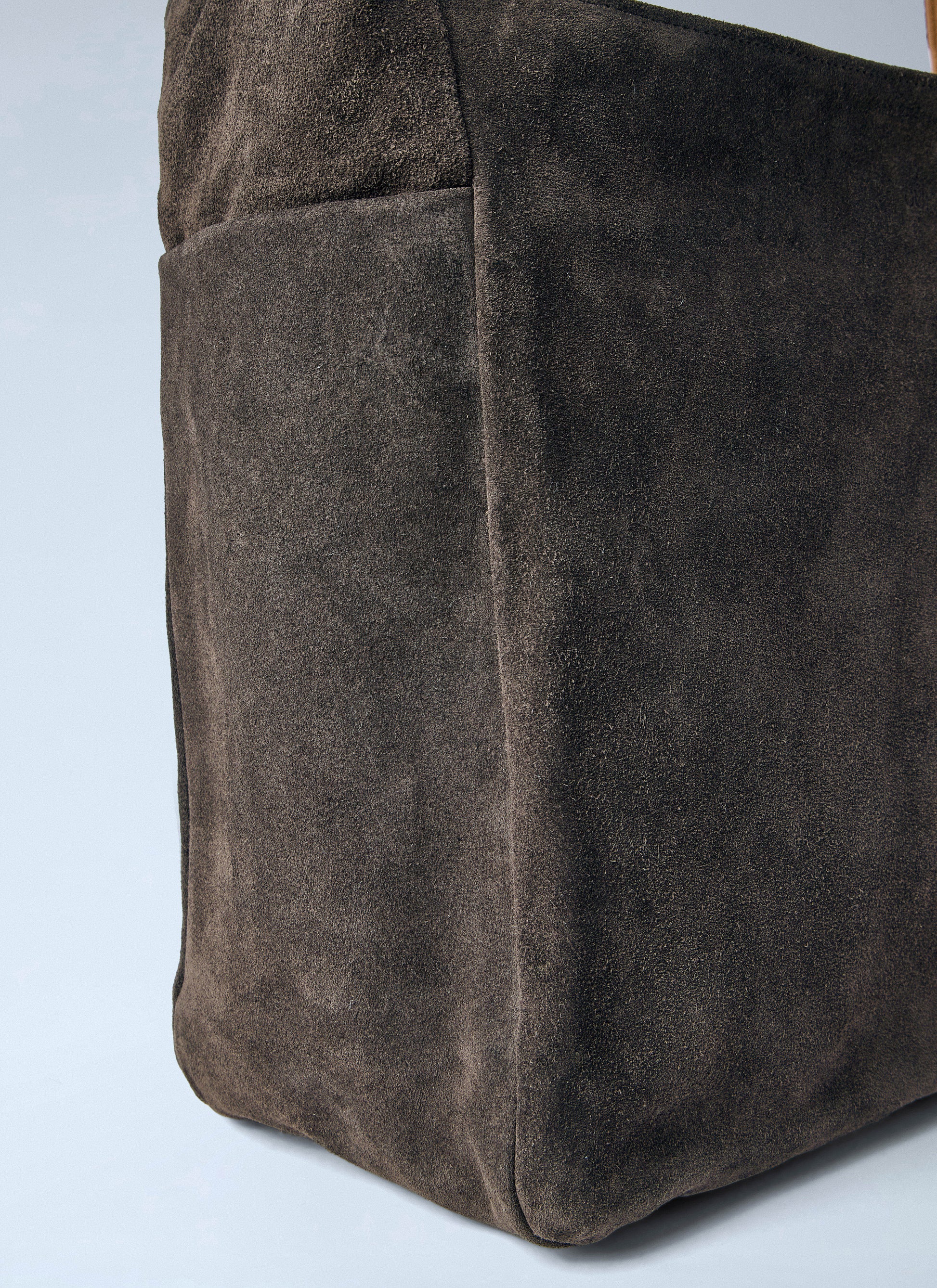 Our Legacy Women Grande Brick Suede Shoulder Bag OUR LEGACY