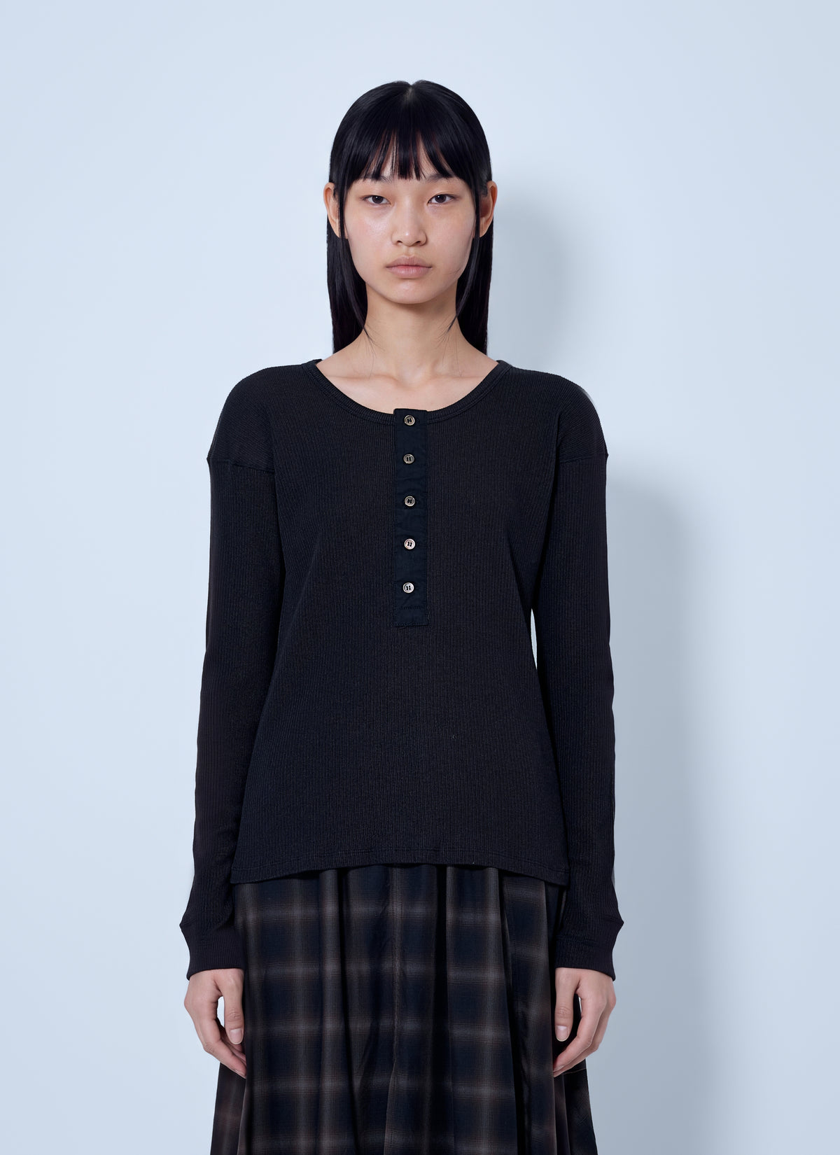 Our Legacy Women Gentle Henley Longsleeve OUR LEGACY