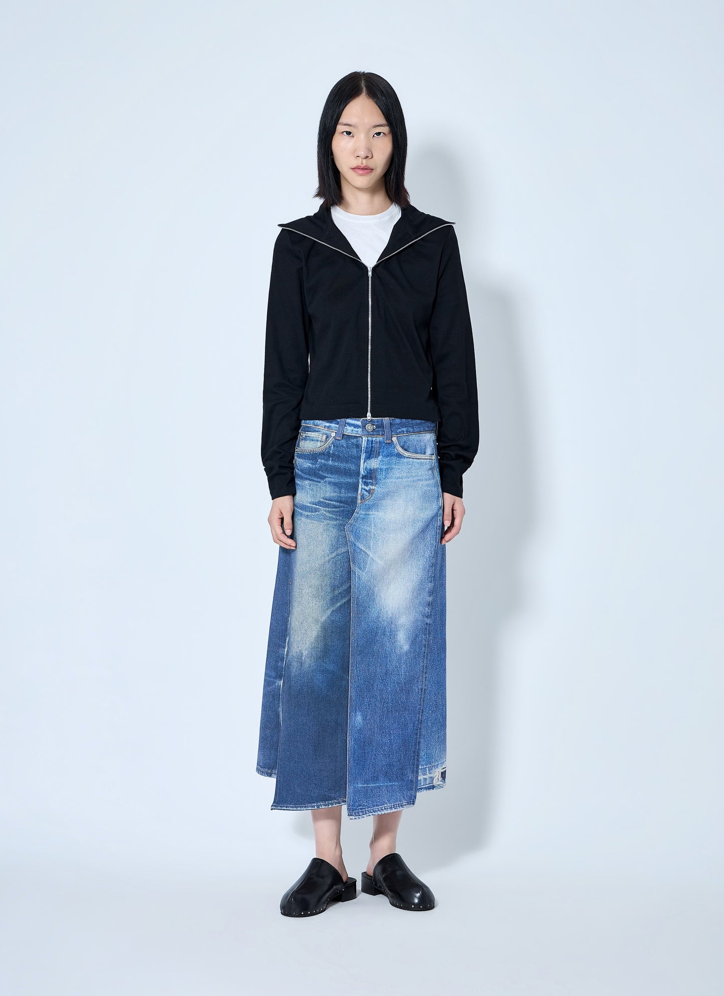 Our Legacy Women Slim Zip Longsleeve Top