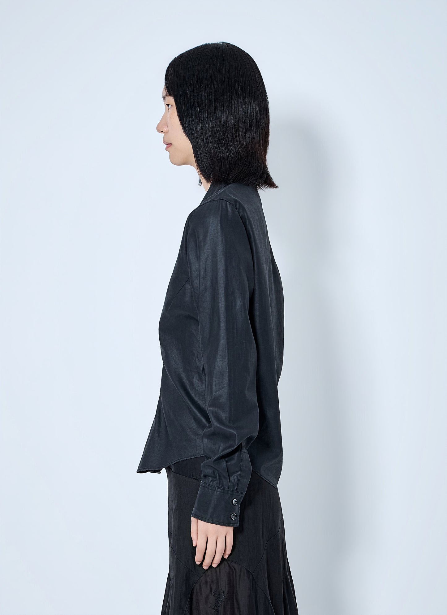 Our Legacy Women Slim Zip Shirt OUR LEGACY