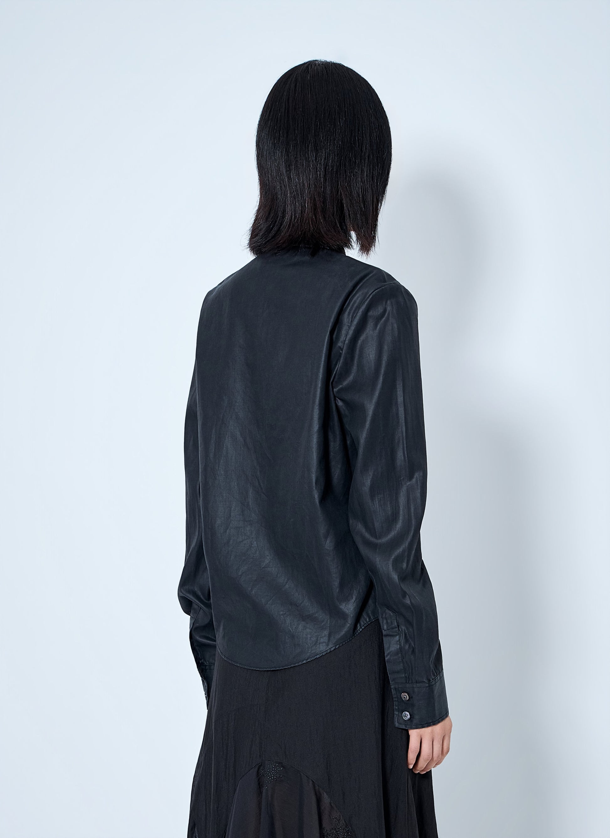 Our Legacy Women Slim Zip Shirt OUR LEGACY