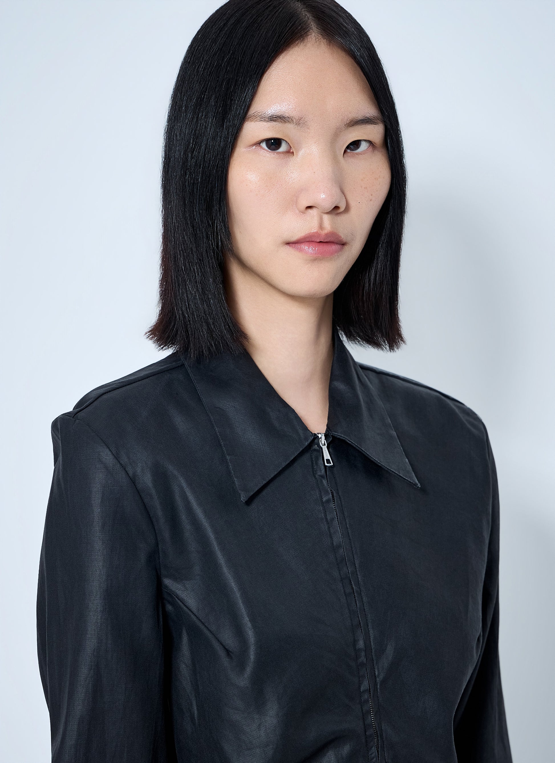 Our Legacy Women Slim Zip Shirt OUR LEGACY