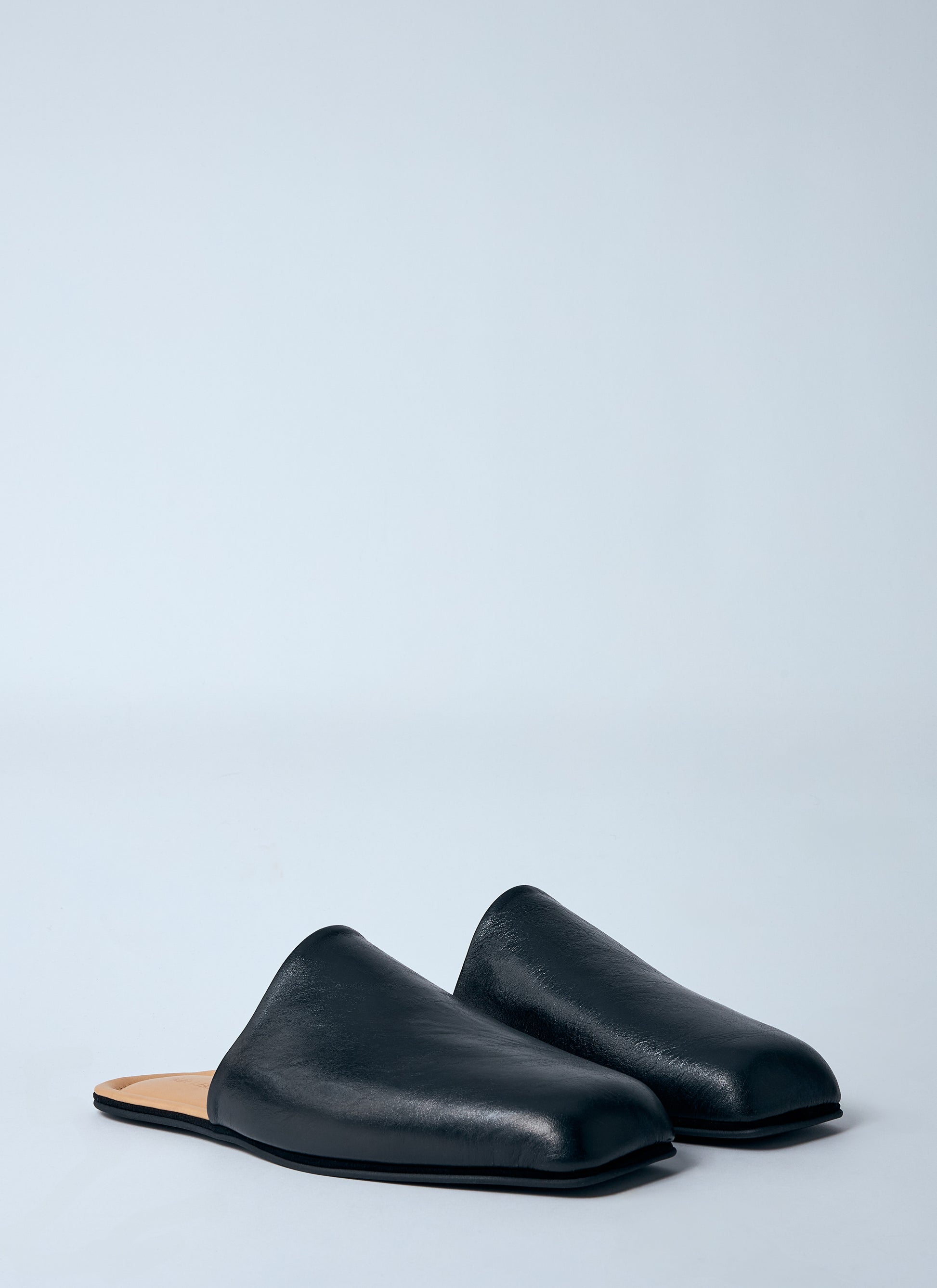 Our Legacy Women Ciagarr Leather Mules OUR LEGACY