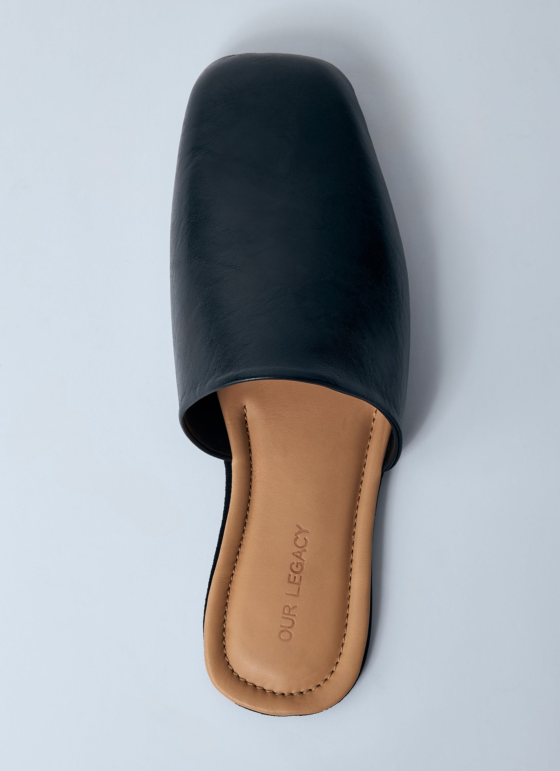 Our Legacy Women Ciagarr Leather Mules OUR LEGACY