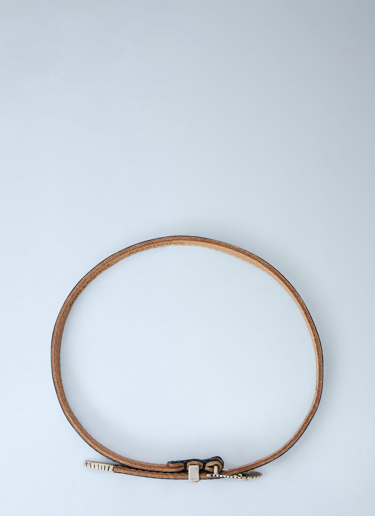 Our Legacy Men Cowboy Wrap Around Belt Collar OUR LEGACY