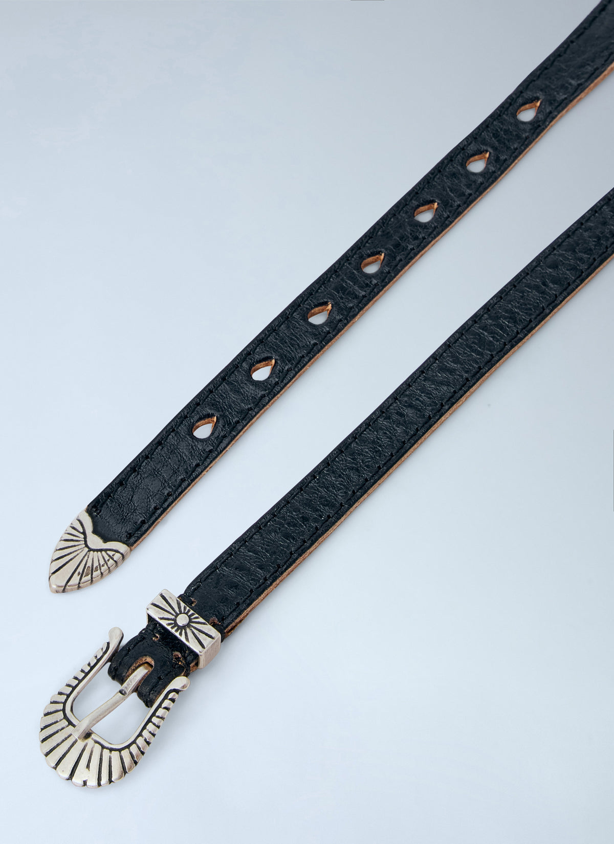 Our Legacy Men Cowboy Wrap Around Belt Collar OUR LEGACY