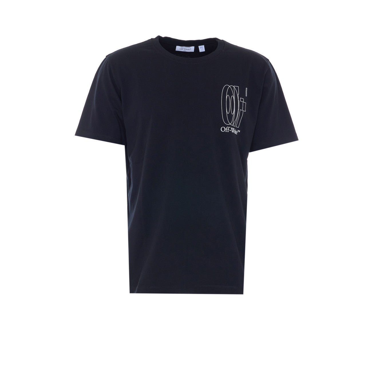 Off White Men Outline Double Arrow Slim T-Shirt OFF-WHITE