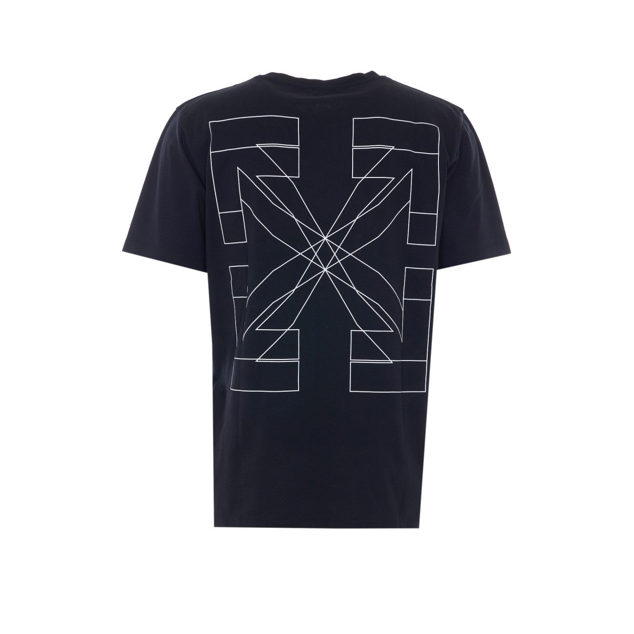 Off White Men Outline Double Arrow Slim T-Shirt OFF-WHITE