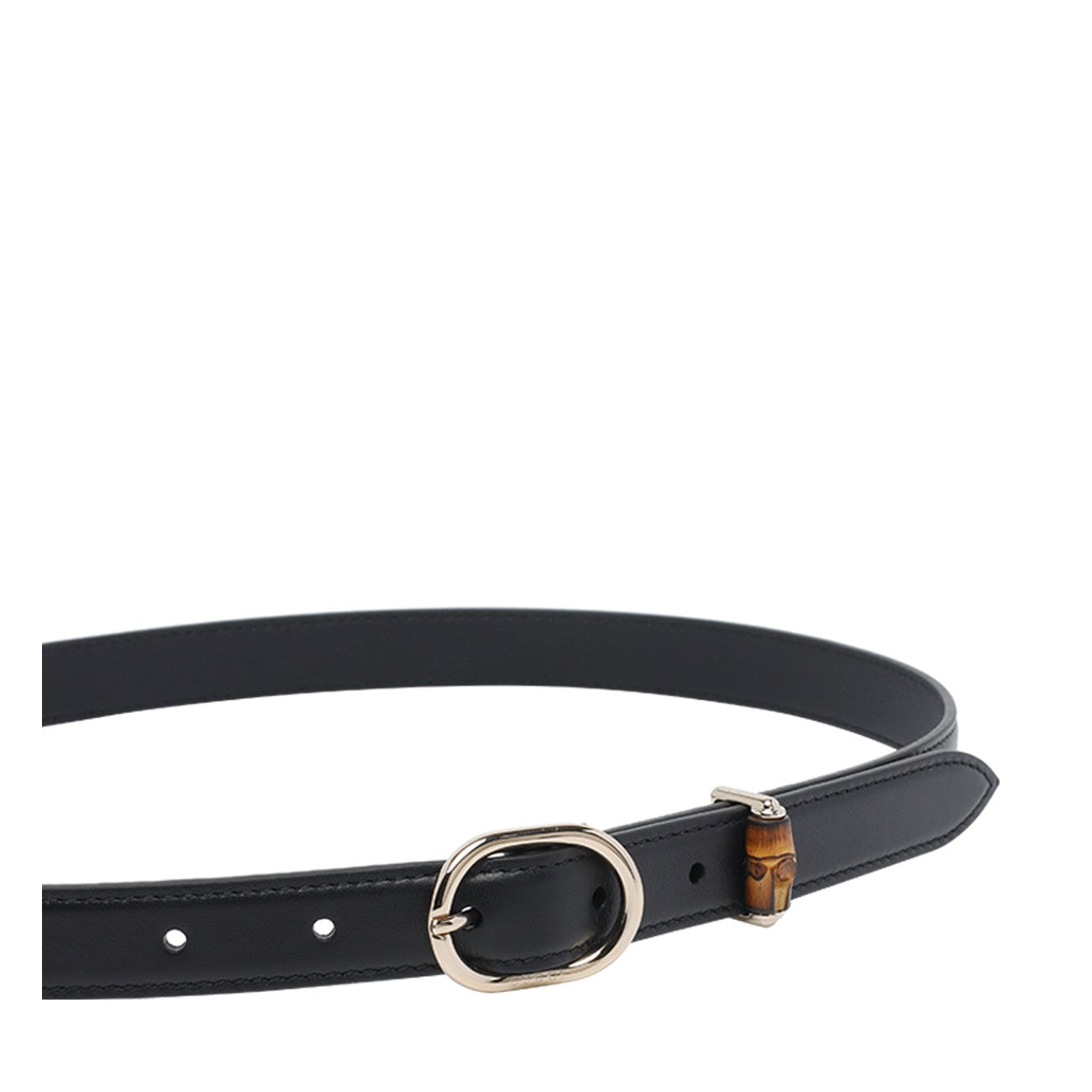 Gucci Women Oval Buckle Thin Belt GUCCI