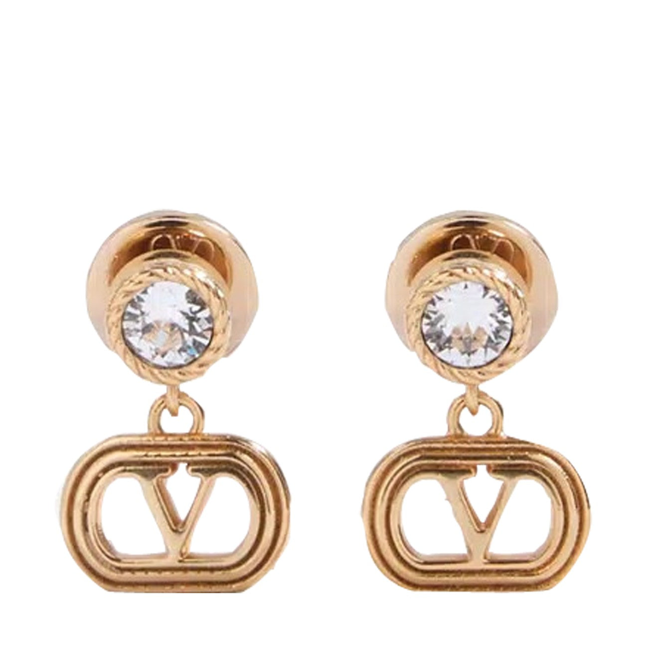 Valentino Garavani Women Ovalette Swarovski Earrings VALENTINO GARAVANI