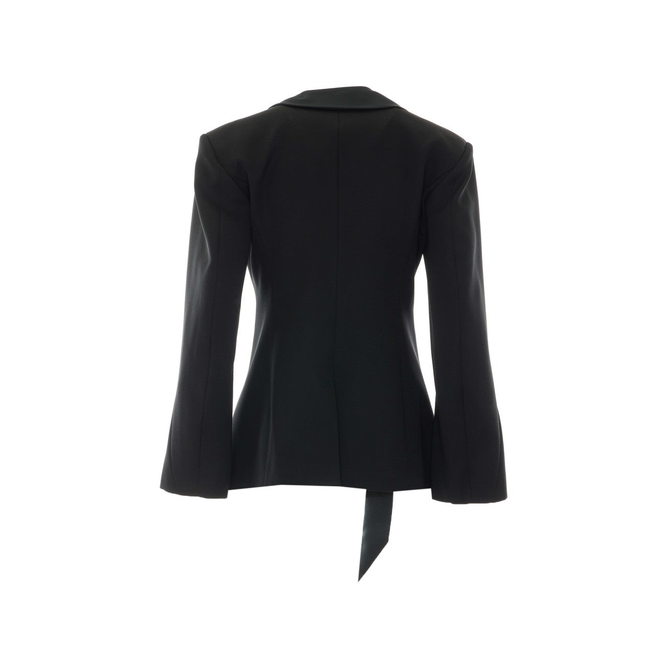 The Attico Women Oversized Ribbon Shawl Lapel Blazer THE ATTICO
