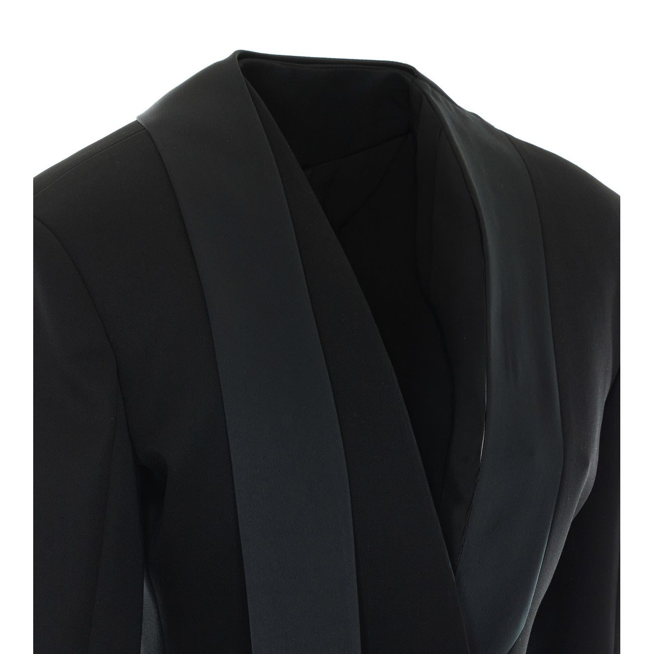 The Attico Women Oversized Ribbon Shawl Lapel Blazer THE ATTICO