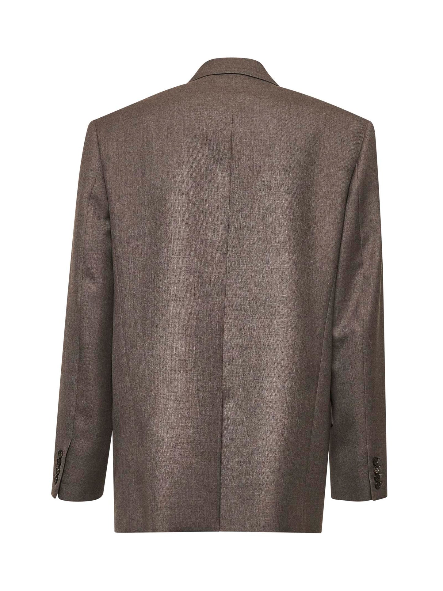 Saint Laurent Men Grey Wool Chiné Yves Blazer SAINT LAURENT