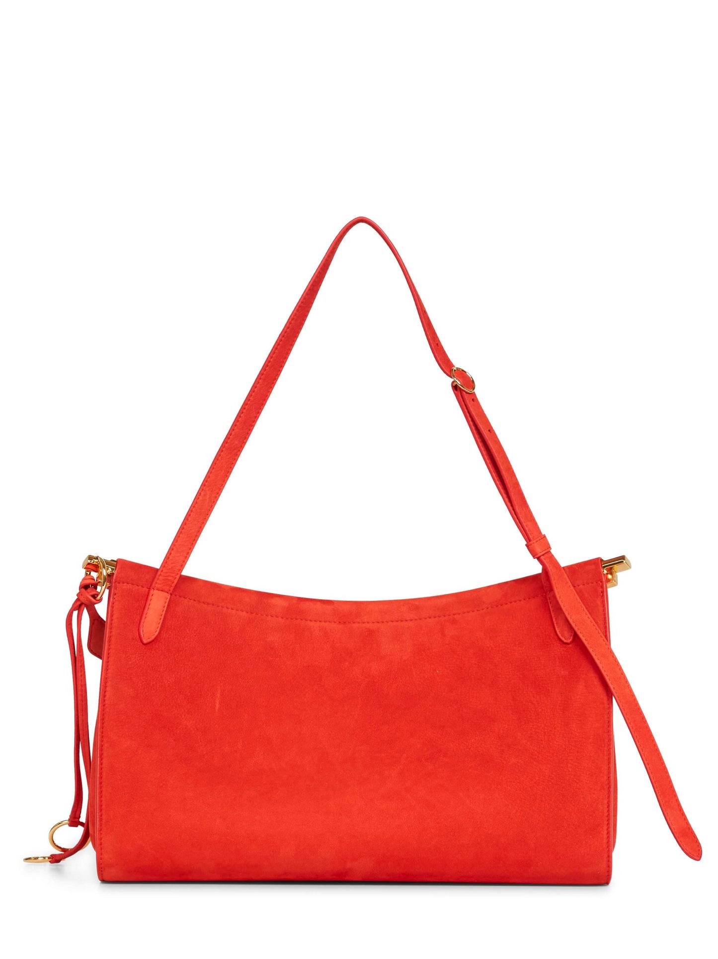 Alaïa Women Orange Brule Le Click Pocket 35 Shoulder Bag ALAIA