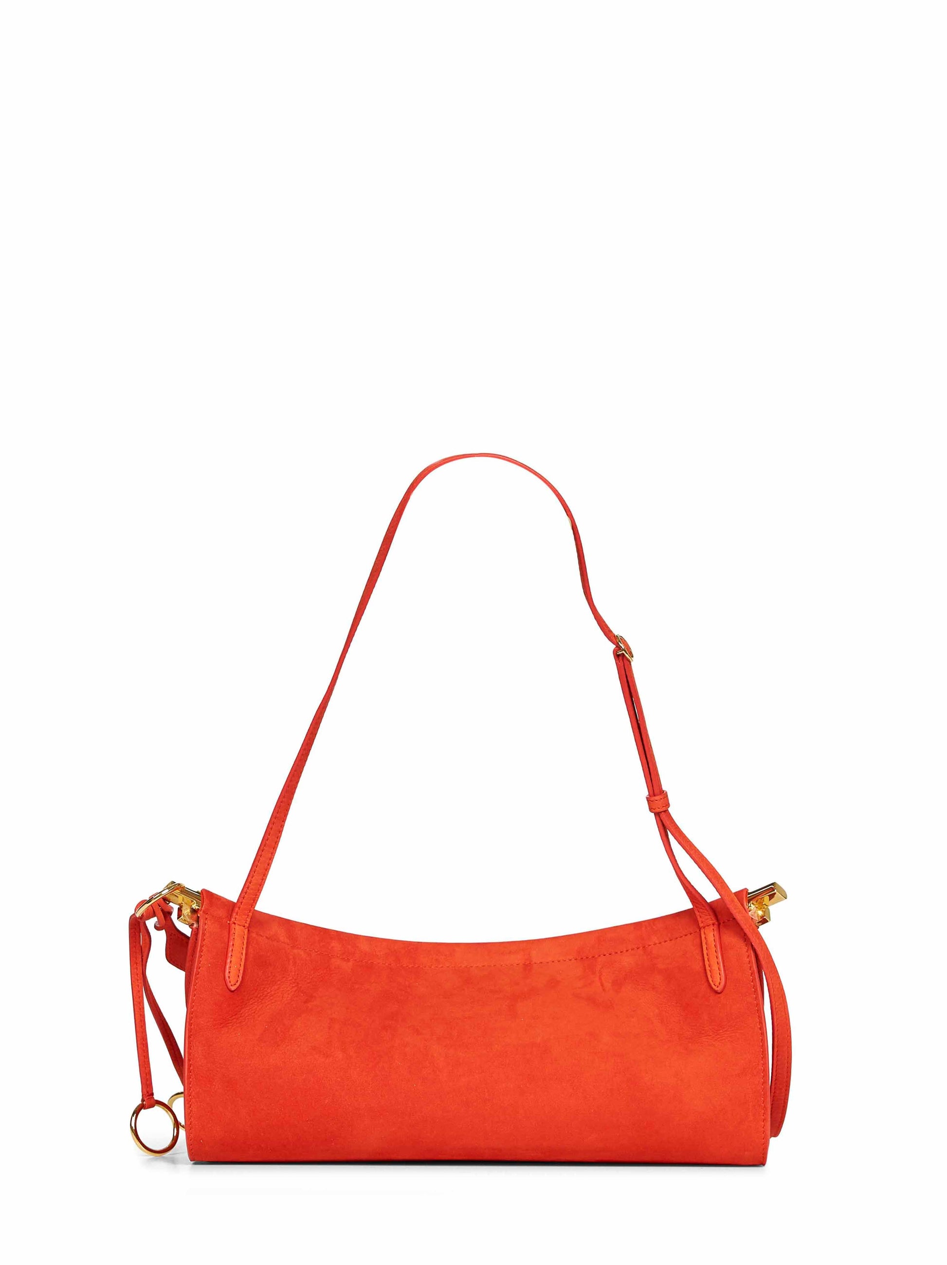 Alaïa Women Orange Brule "Le Click East West" Shoulder Bag ALAIA