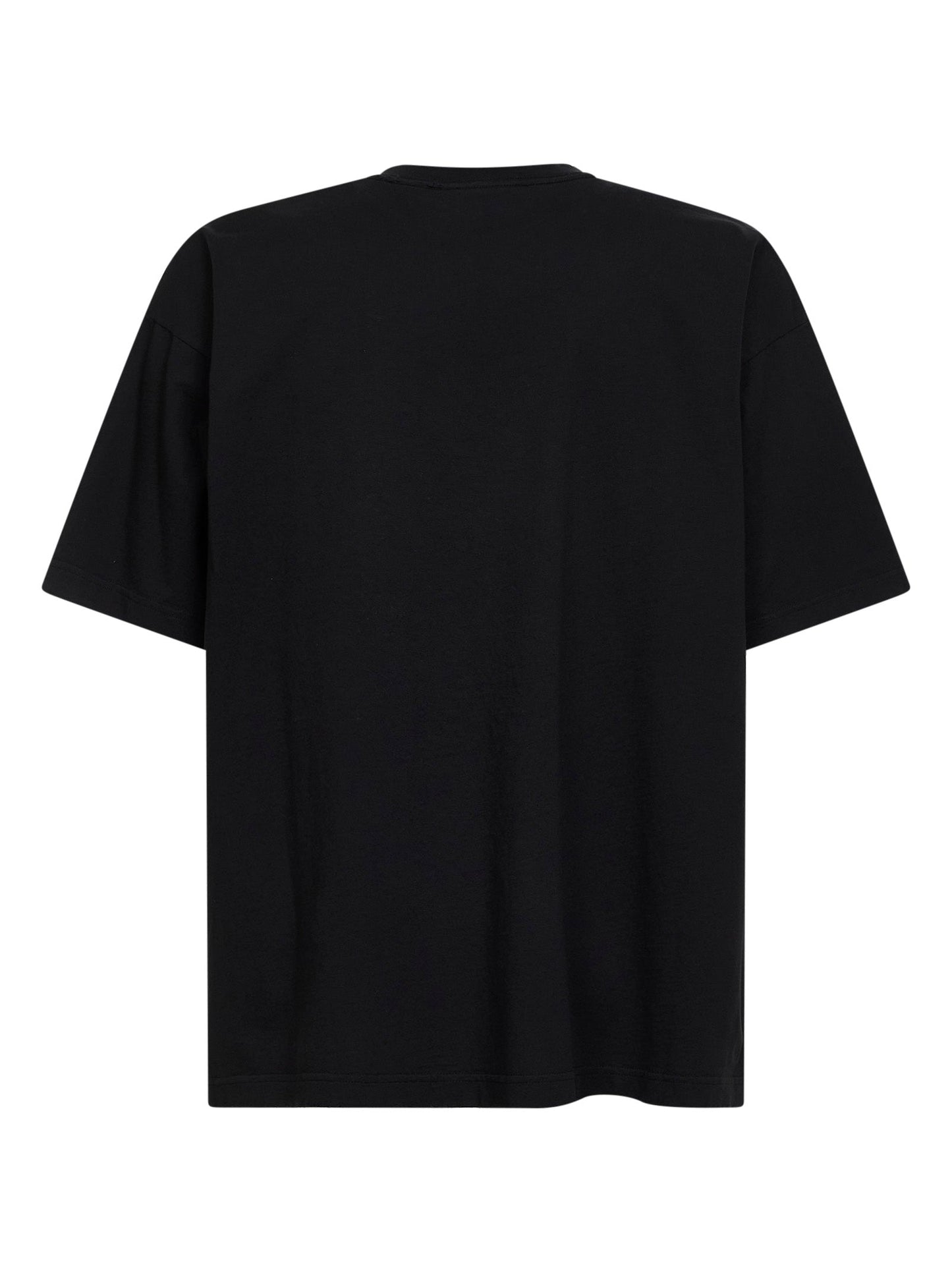 Balenciaga Men Black Messy Spray Medium Fit T-Shirt BALENCIAGA