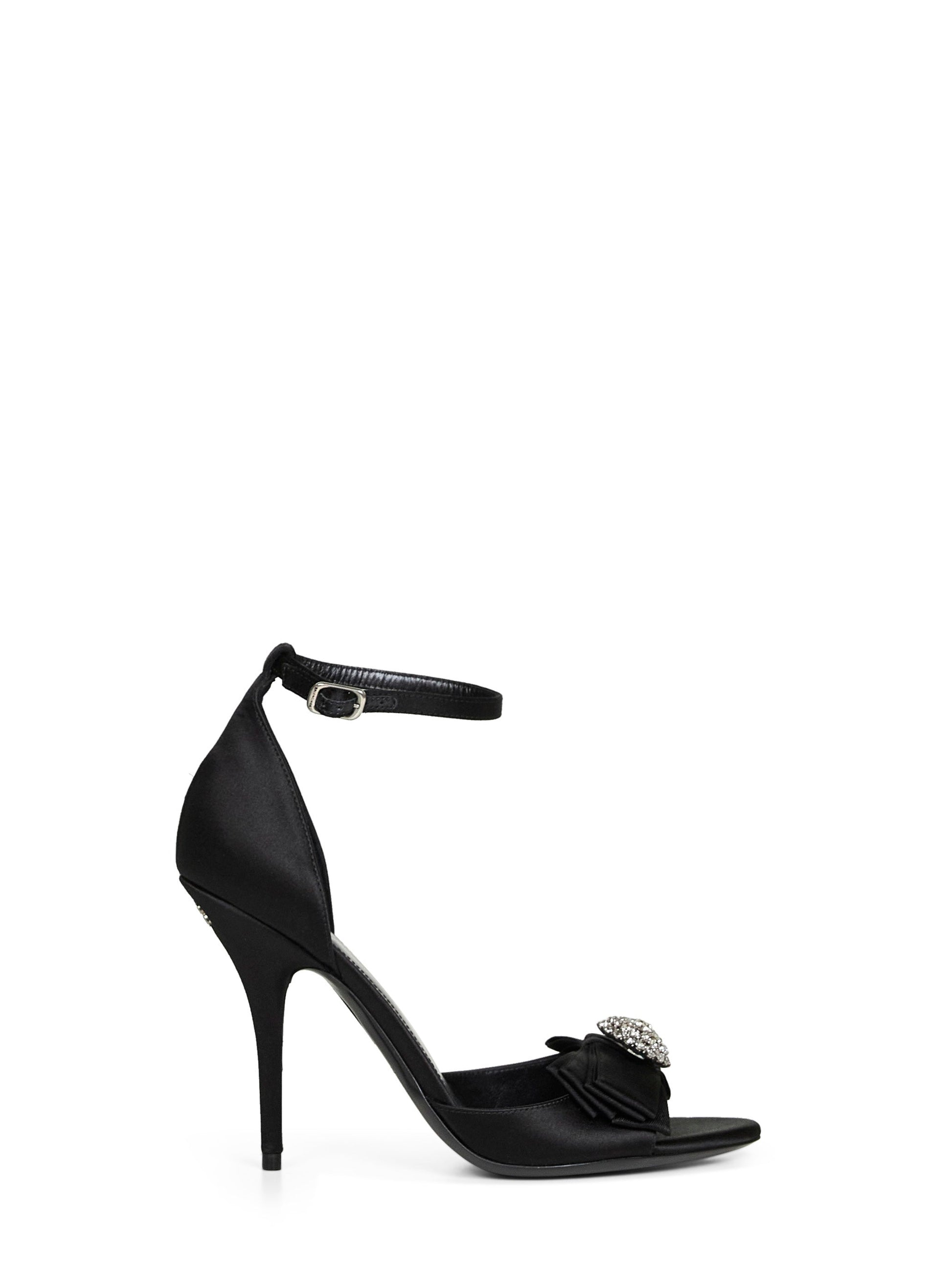 Balenciaga Women Black Avenue Palazzo 110 Mm Sandals BALENCIAGA