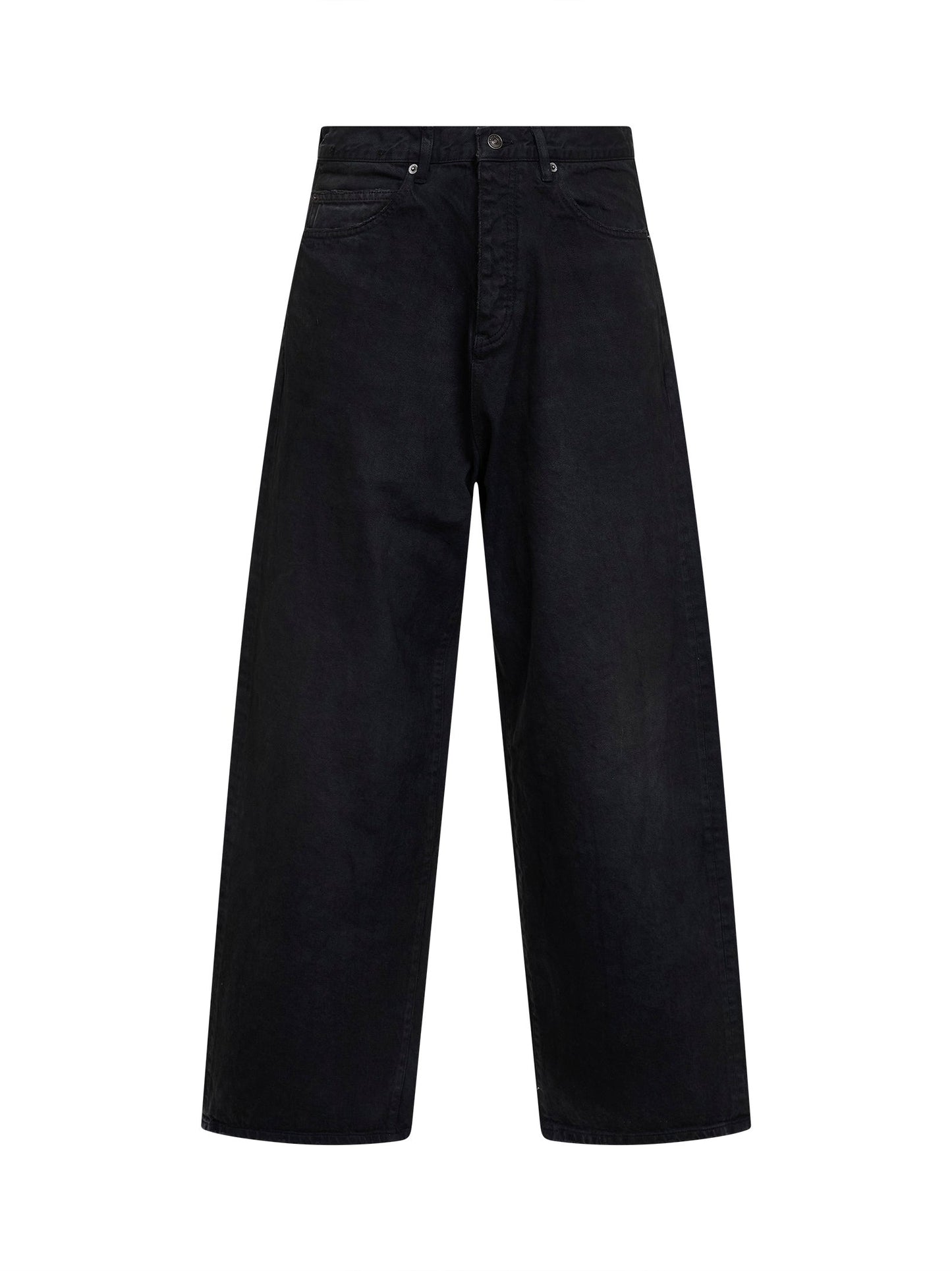 Balenciaga Men Black Organic Japanese Denim Casual Jeans BALENCIAGA