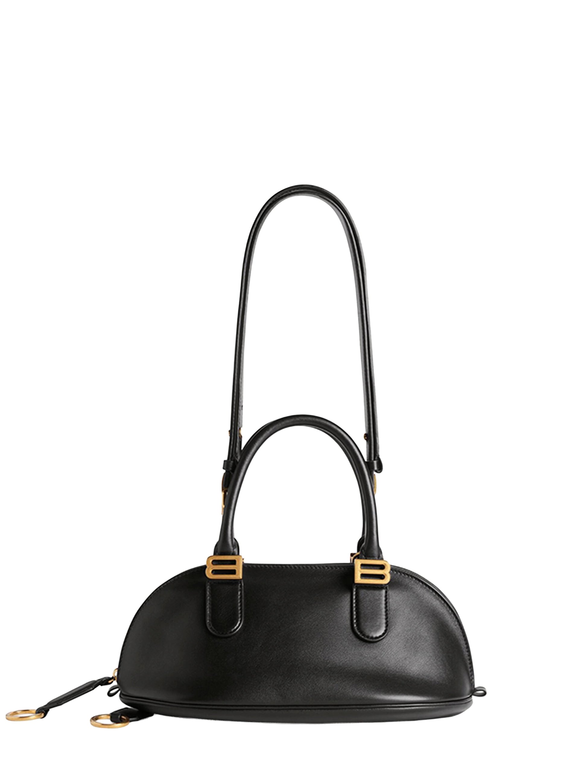 Balenciaga Women Black Bolero Bowling Bag Mini Bowling Bag<Br/> BALENCIAGA