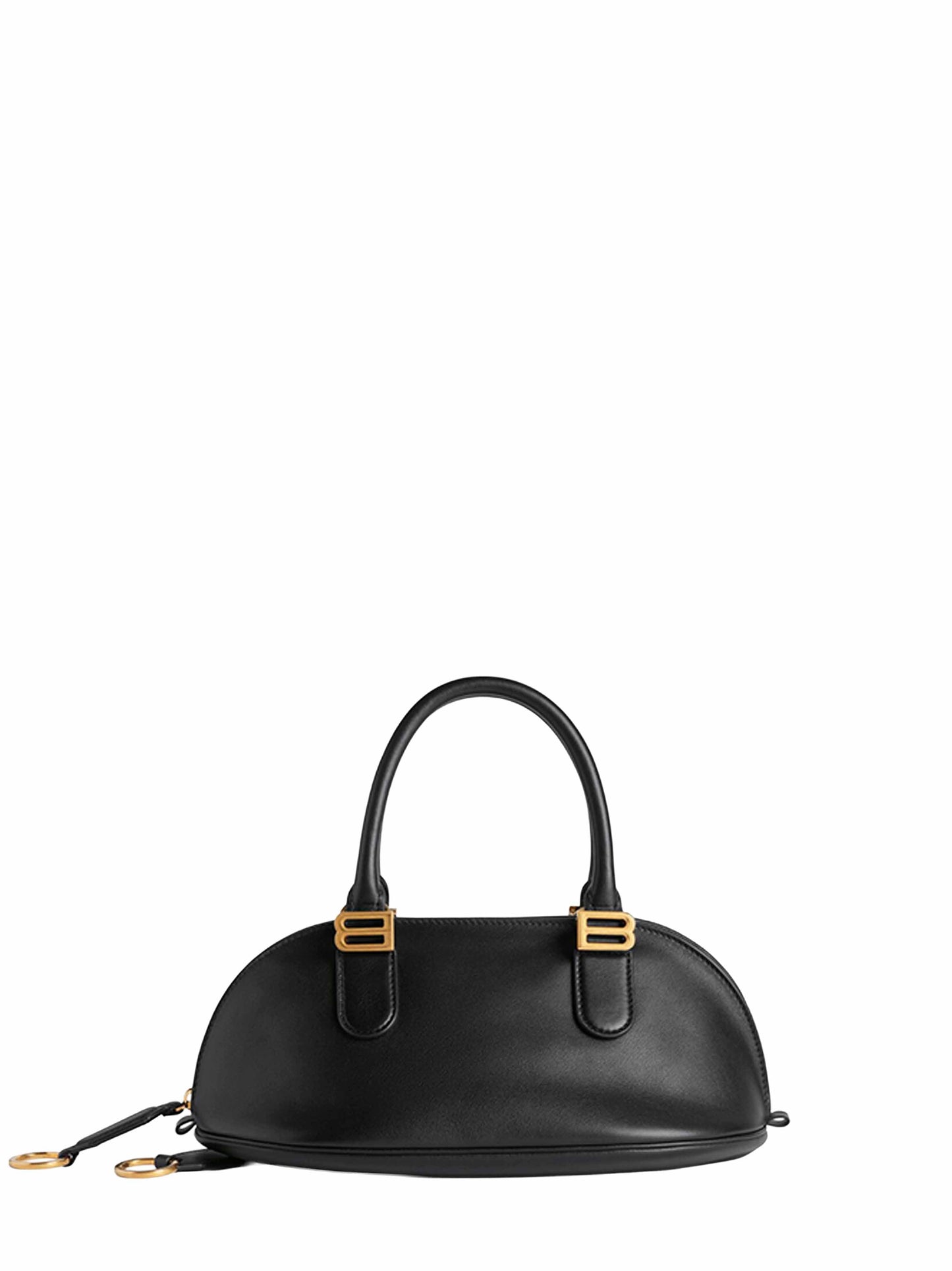 Balenciaga Women Black Bolero Bowling Bag Mini Bowling Bag<Br/> BALENCIAGA