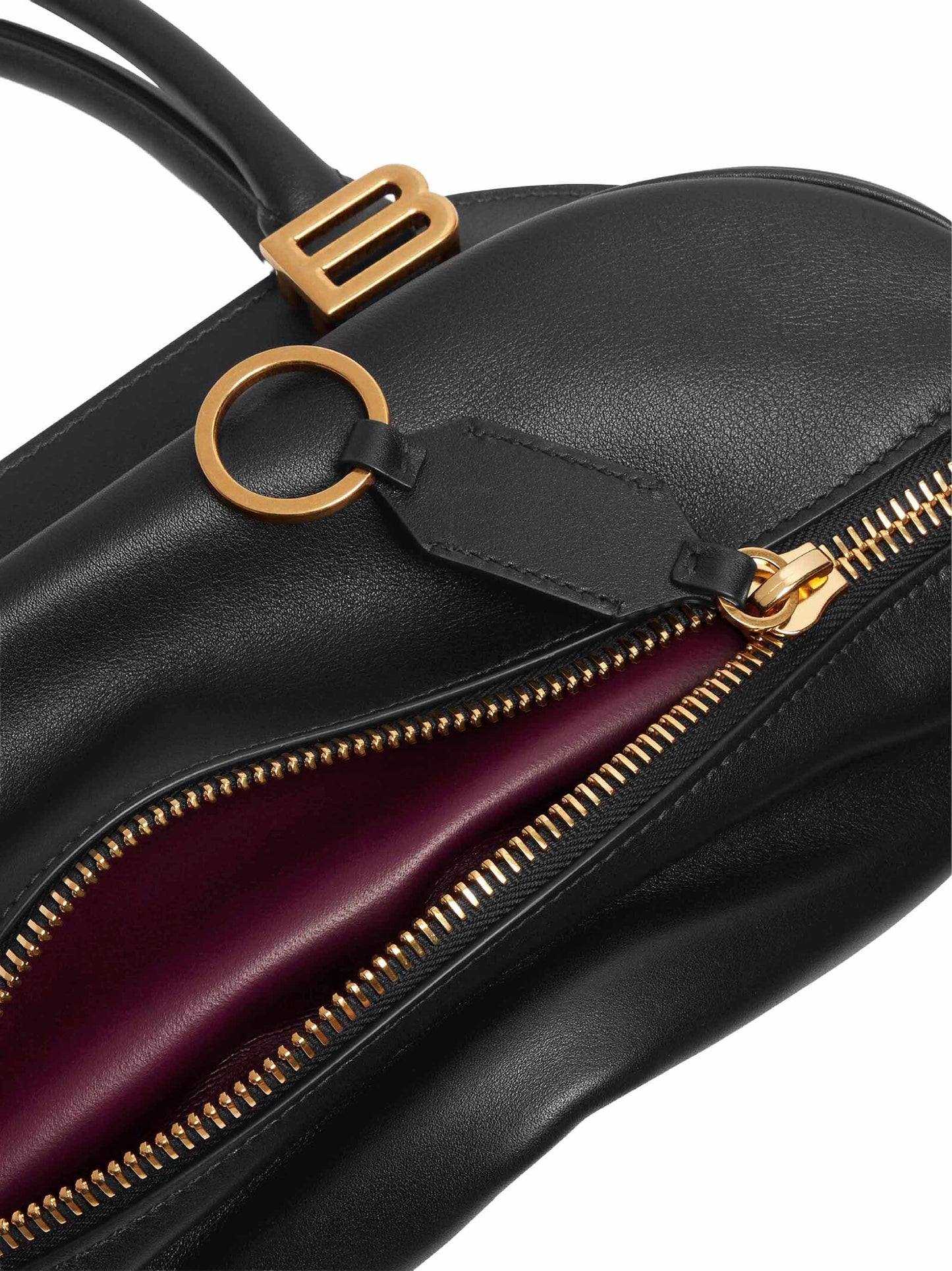 Balenciaga Women Black Bolero Bowling Bag Mini Bowling Bag<Br/> BALENCIAGA