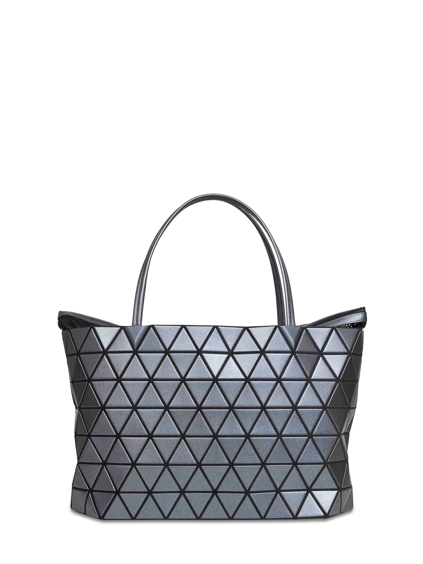 Bao Bao Issey Miyake Women Gunmetal Bateau Shoulder Bag BAO BAO ISSEY MIYAKE