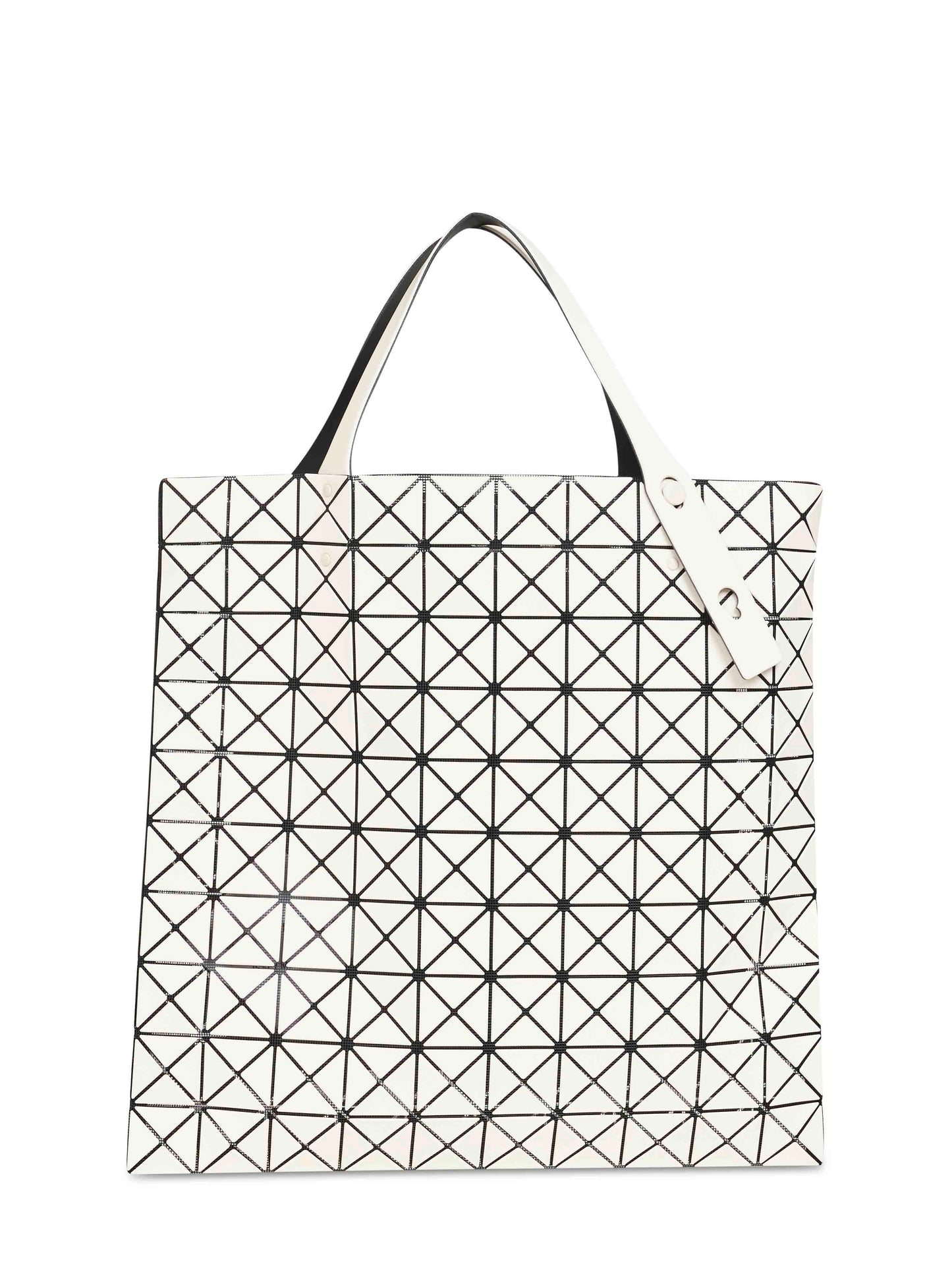 Bao Bao Issey Miyake Women White Beige Prism-2 Frost Tote Bag BAO BAO ISSEY MIYAKE
