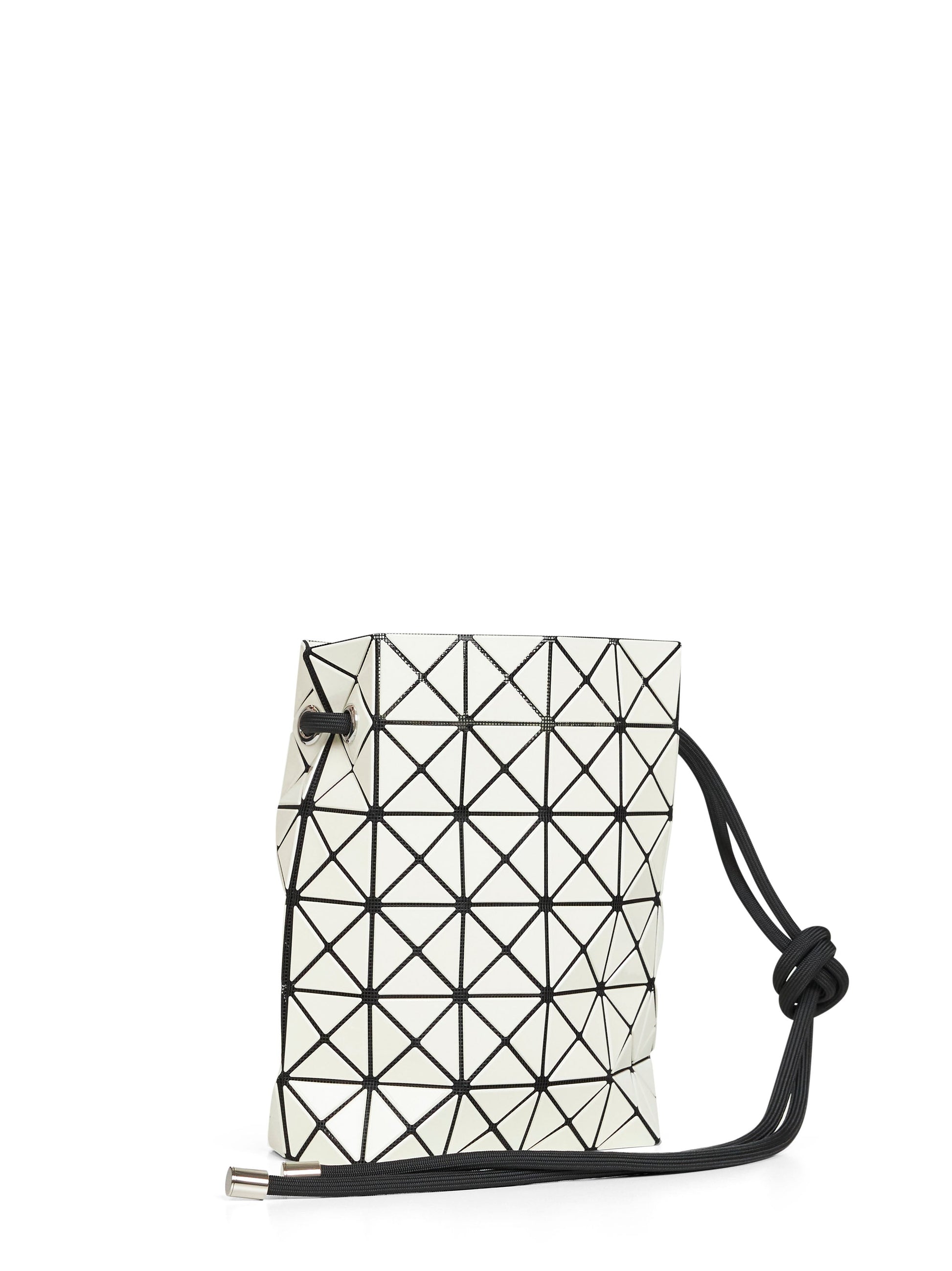 Bao Bao Issey Miyake Women Ivory Wring Gloss Bucket Bag BAO BAO ISSEY MIYAKE