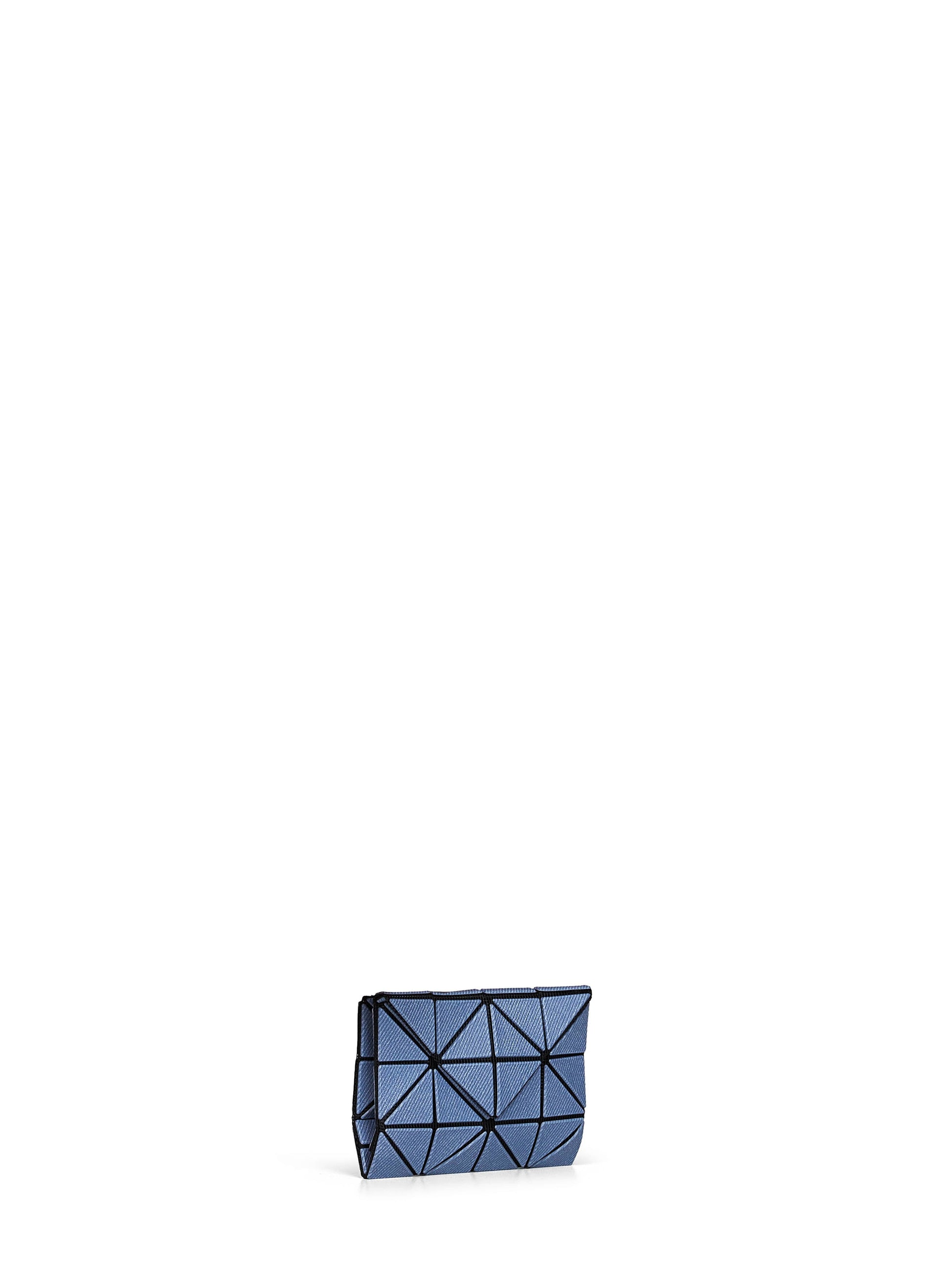 Bao Bao Issey Miyake Women Blue Card Wallet Bi-Fold Card Case BAO BAO ISSEY MIYAKE
