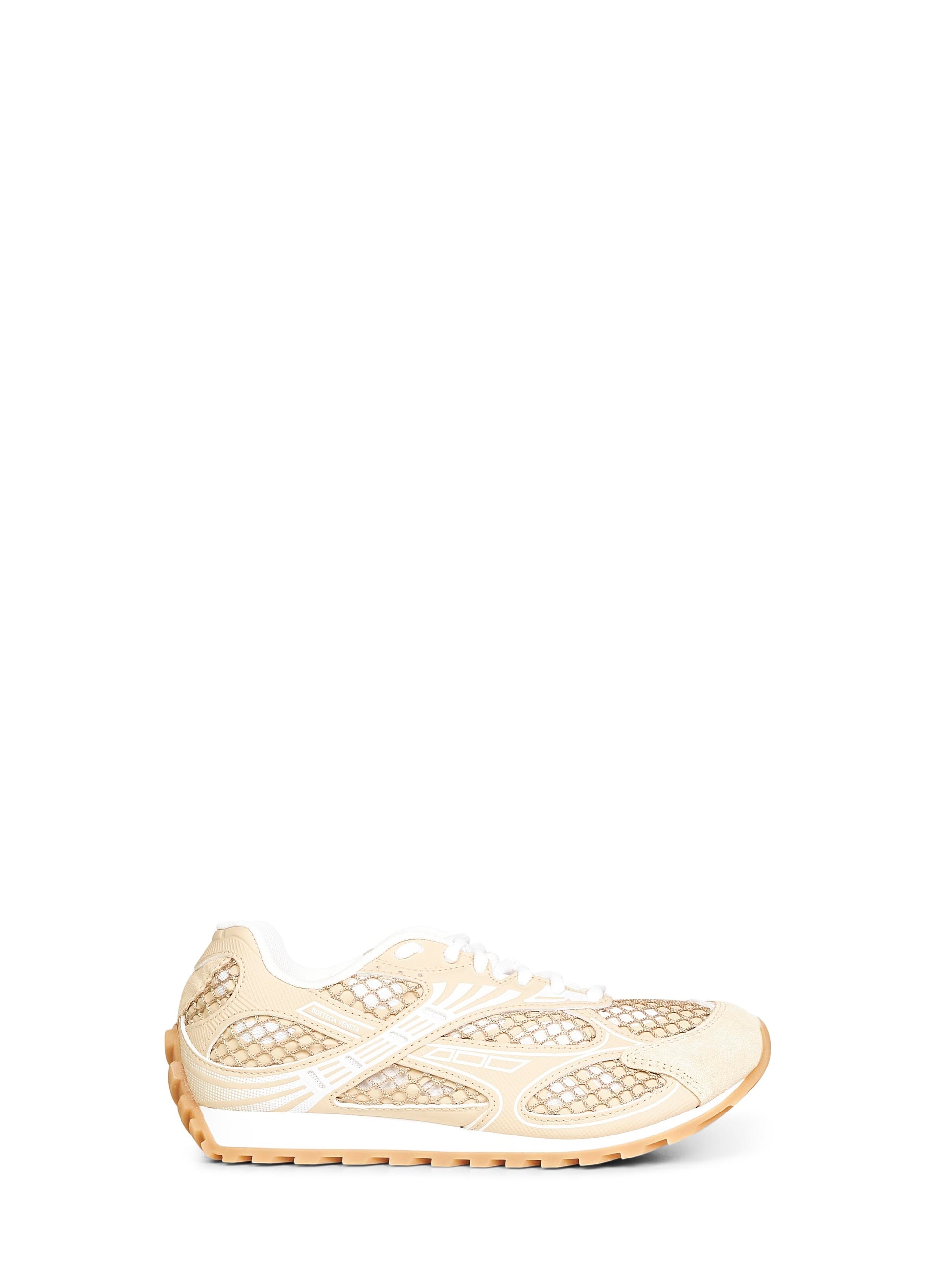 Bottega Veneta Women Beige Orbit Sneakers BOTTEGA VENETA