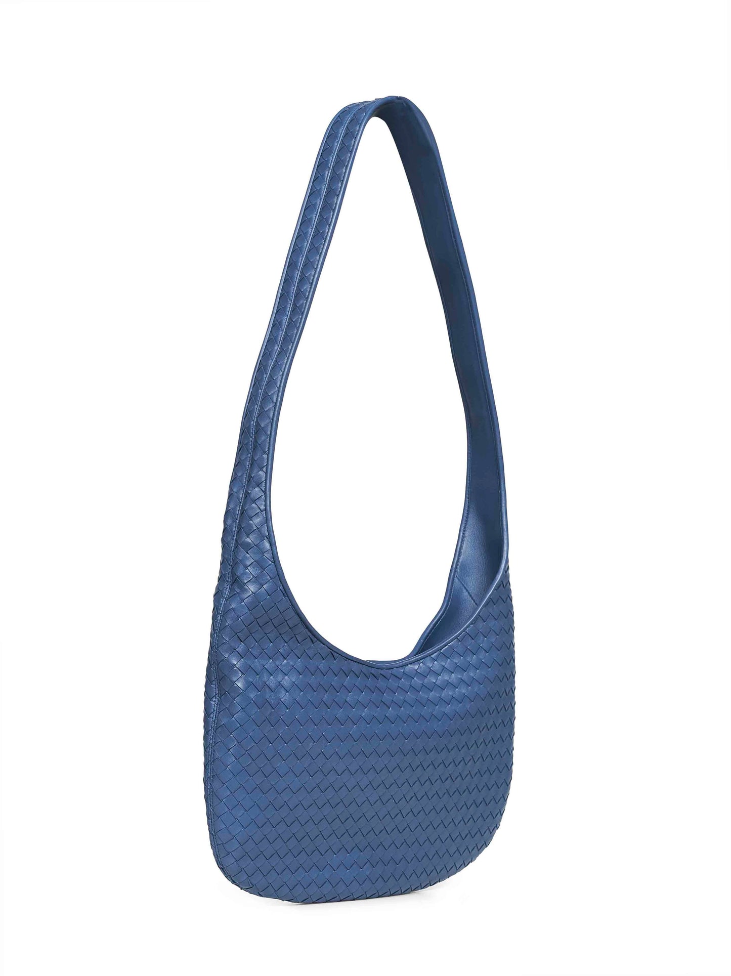 Bottega Veneta Men Blue Venezia Veneto Crossbody Bag BOTTEGA VENETA