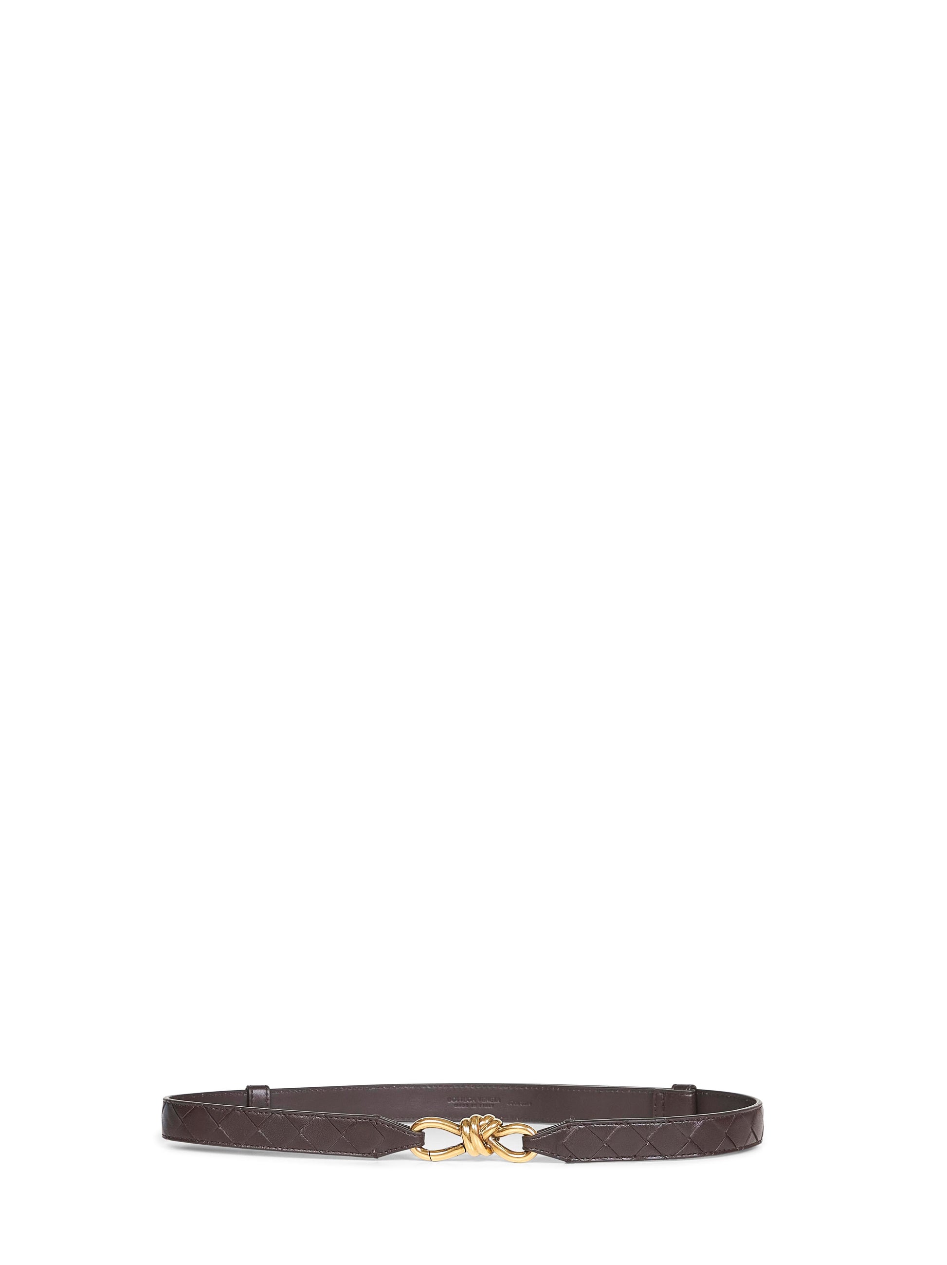 Bottega Veneta Women Fondant Intrecciato Nappa Leather Andiamo Belt BOTTEGA VENETA