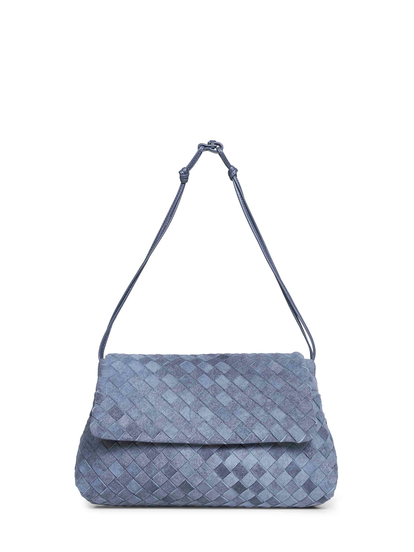 Bottega Veneta Women Cloudy Indigo Giorno Pouch BOTTEGA VENETA