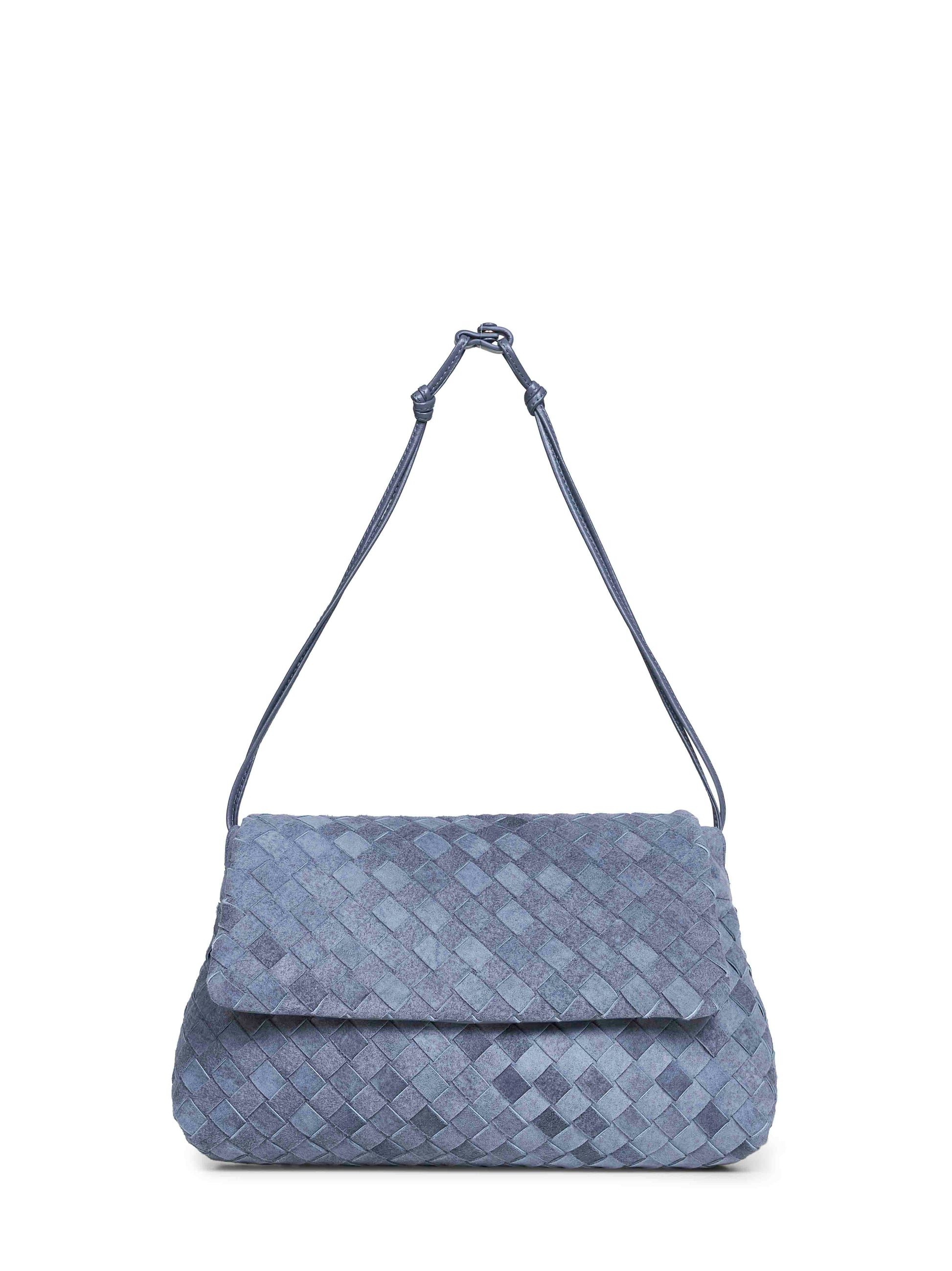 Bottega Veneta Women Cloudy Indigo Giorno Pouch BOTTEGA VENETA