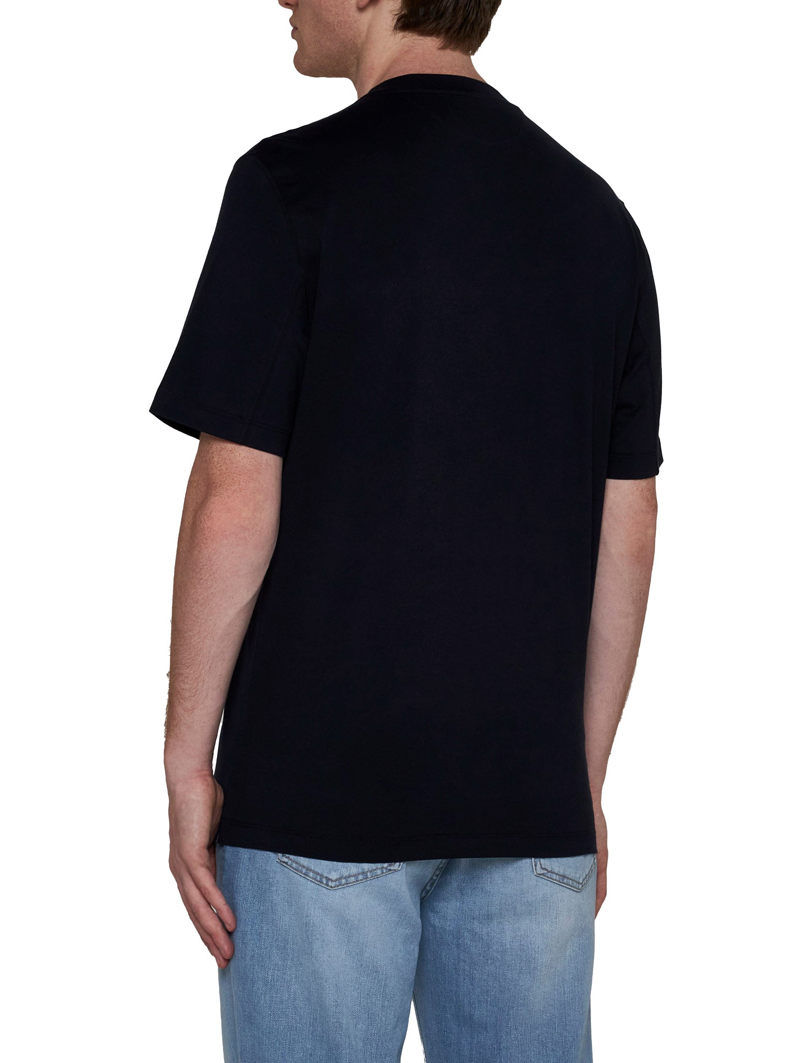 Brunello Cucinelli Men Cotton T-Shirt By Brunello Cucinelli BRUNELLO CUCINELLI