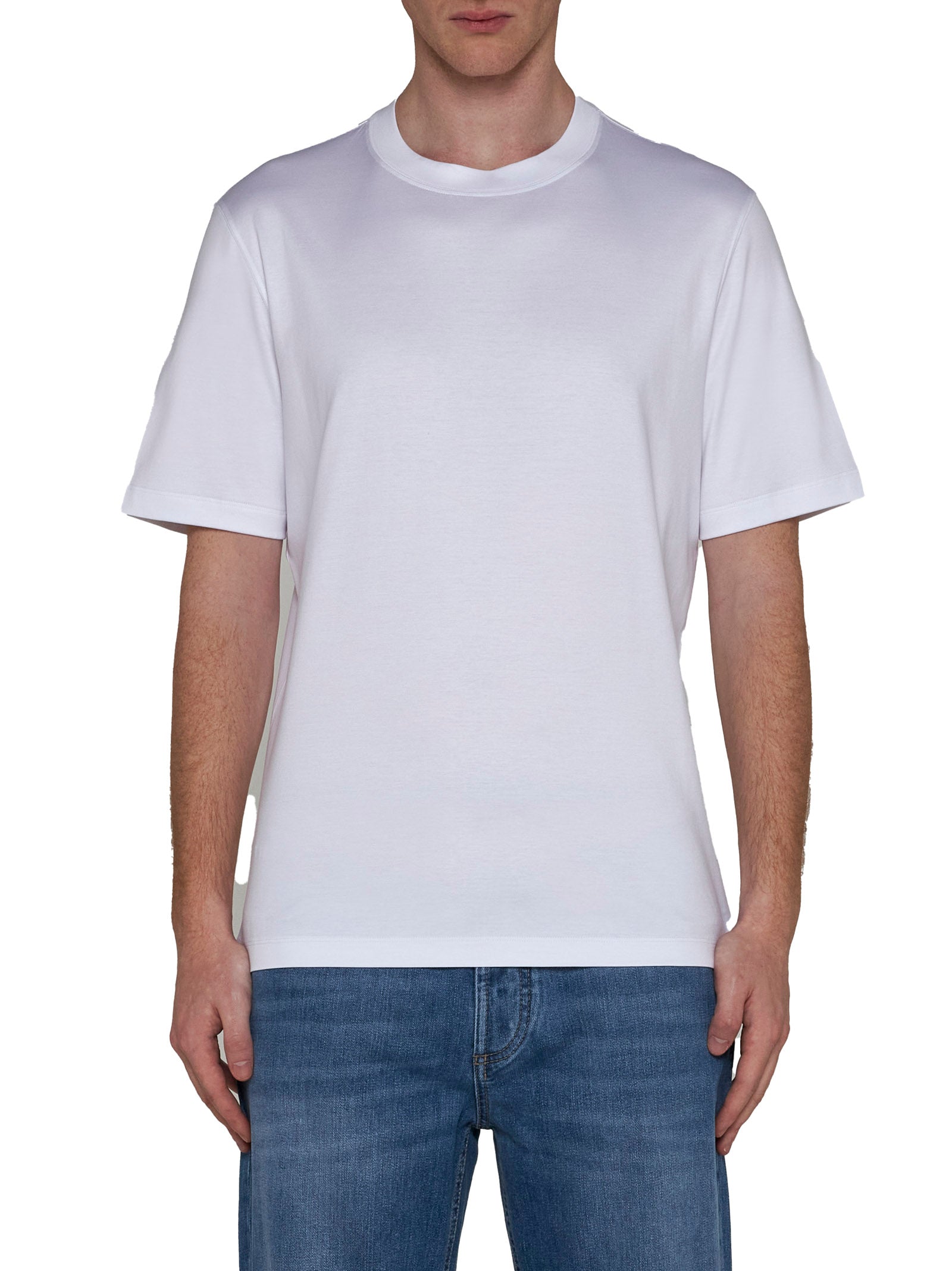 Brunello Cucinelli Men Cotton T-Shirt By Brunello Cucinelli BRUNELLO CUCINELLI
