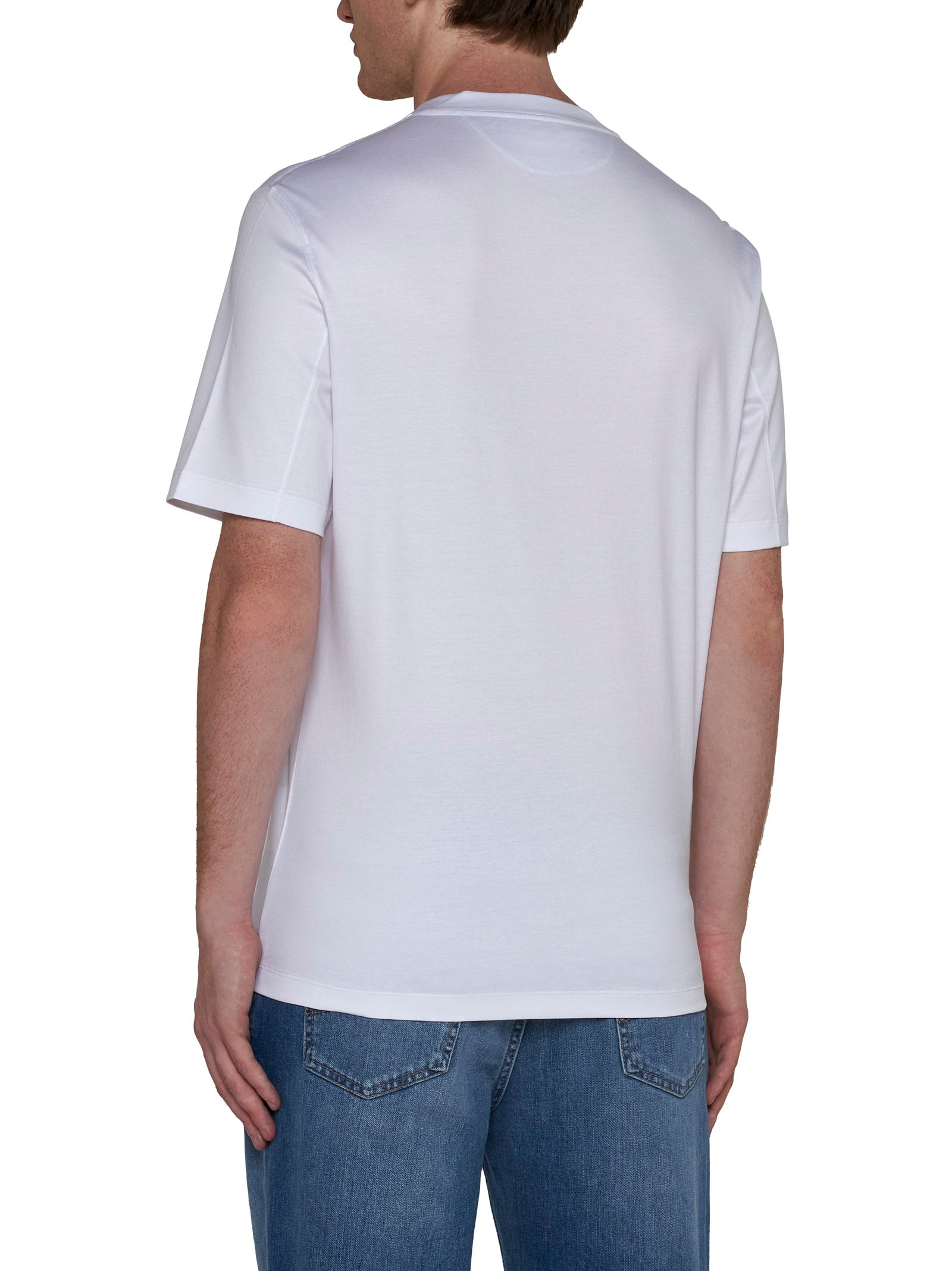 Brunello Cucinelli Men Cotton T-Shirt By Brunello Cucinelli BRUNELLO CUCINELLI