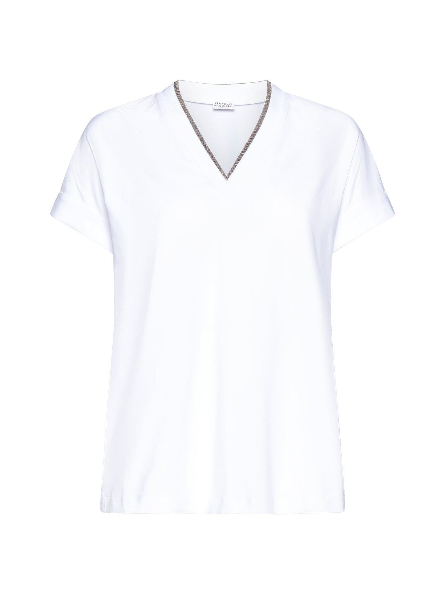Brunello Cucinelli Women T-Shirt Con Scollo Gioiello BRUNELLO CUCINELLI