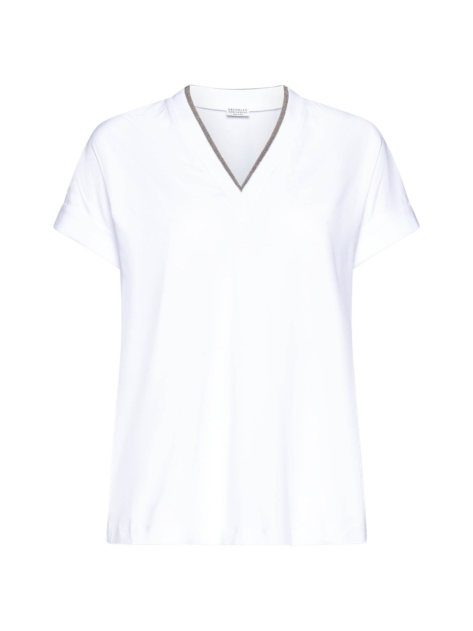 Brunello Cucinelli Women T-Shirt Con Scollo Gioiello BRUNELLO CUCINELLI