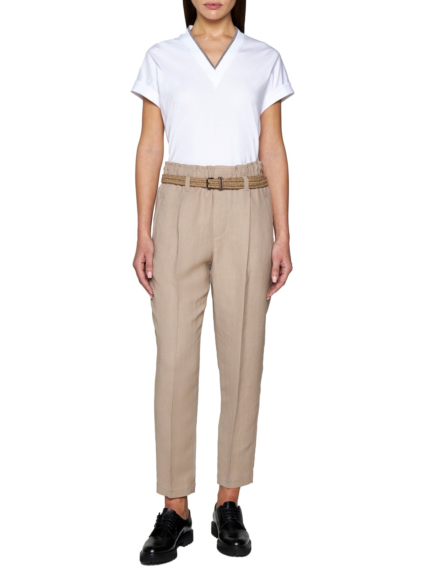 Brunello Cucinelli Women T-Shirt Con Scollo Gioiello BRUNELLO CUCINELLI