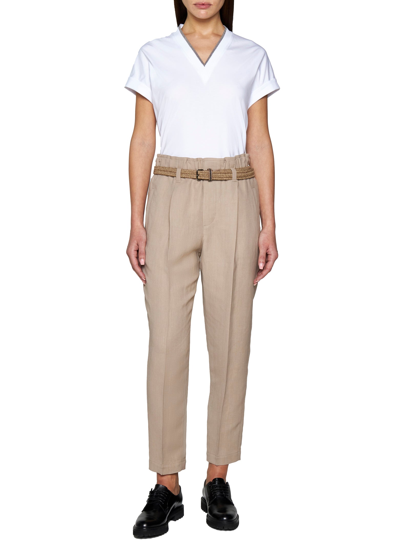 Brunello Cucinelli Women T-Shirt Con Scollo Gioiello BRUNELLO CUCINELLI