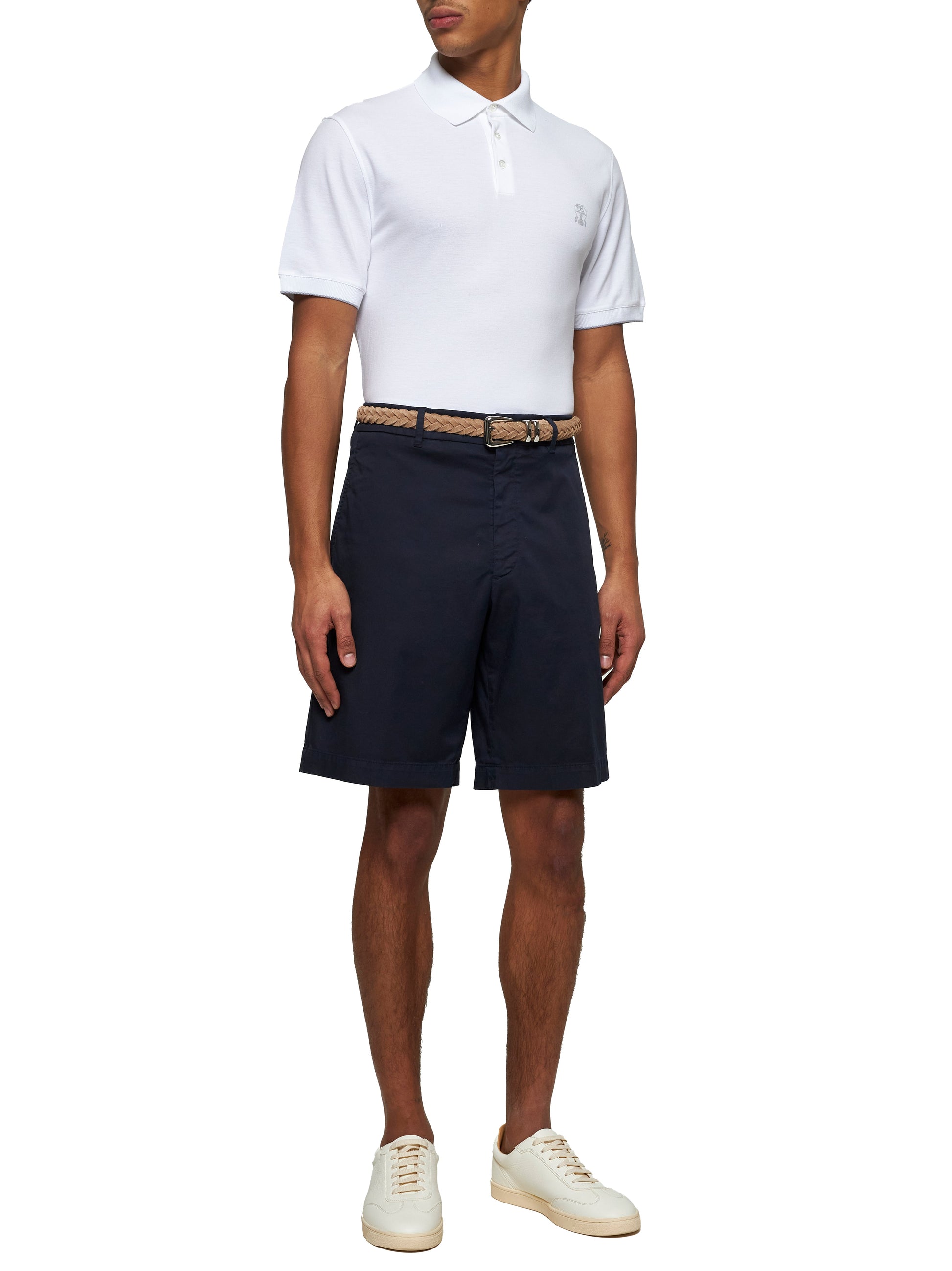 Brunello Cucinelli Men Brunello Cucinelli Cotton Shorts BRUNELLO CUCINELLI