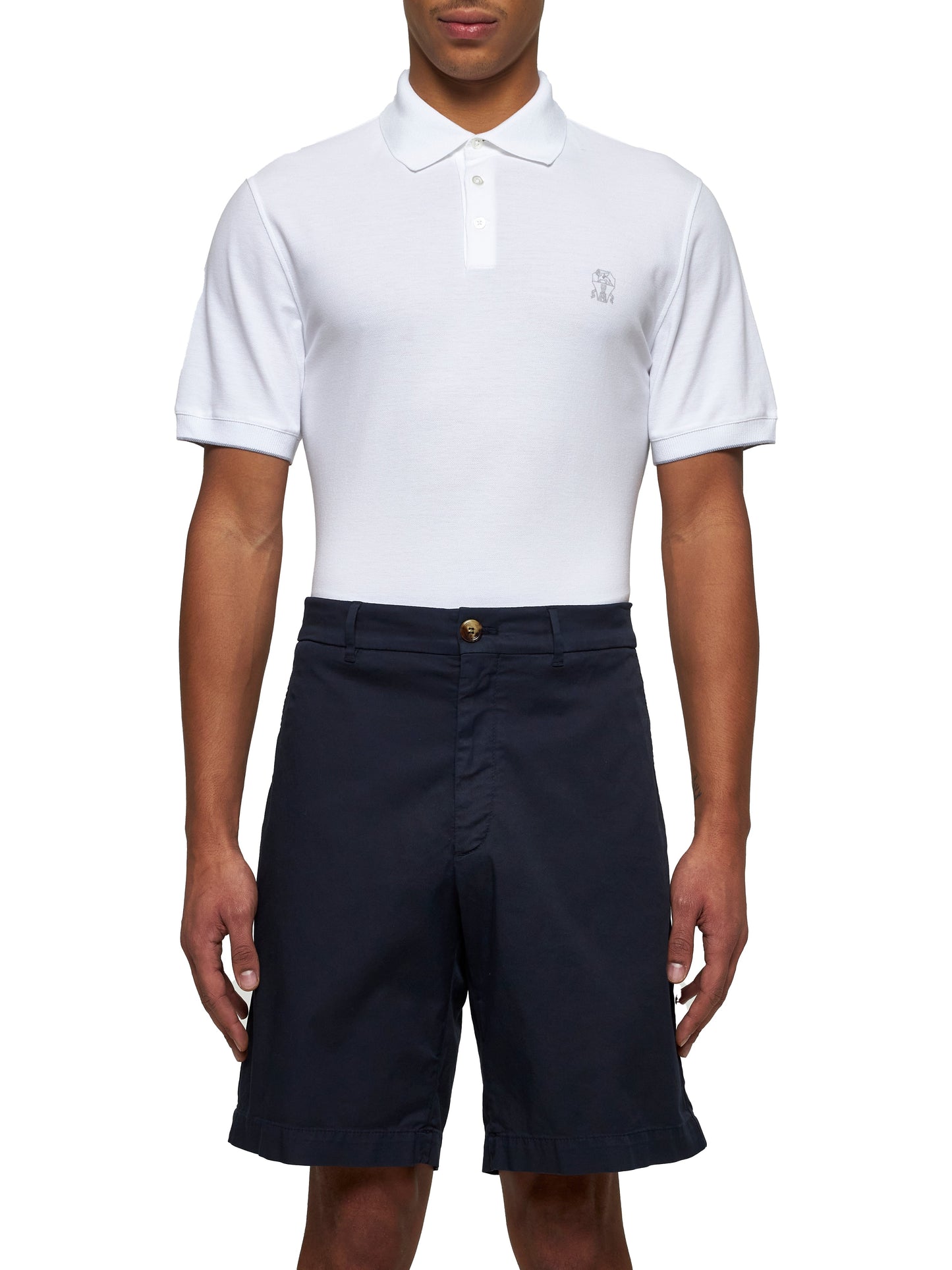 Brunello Cucinelli Men Brunello Cucinelli Cotton Shorts BRUNELLO CUCINELLI