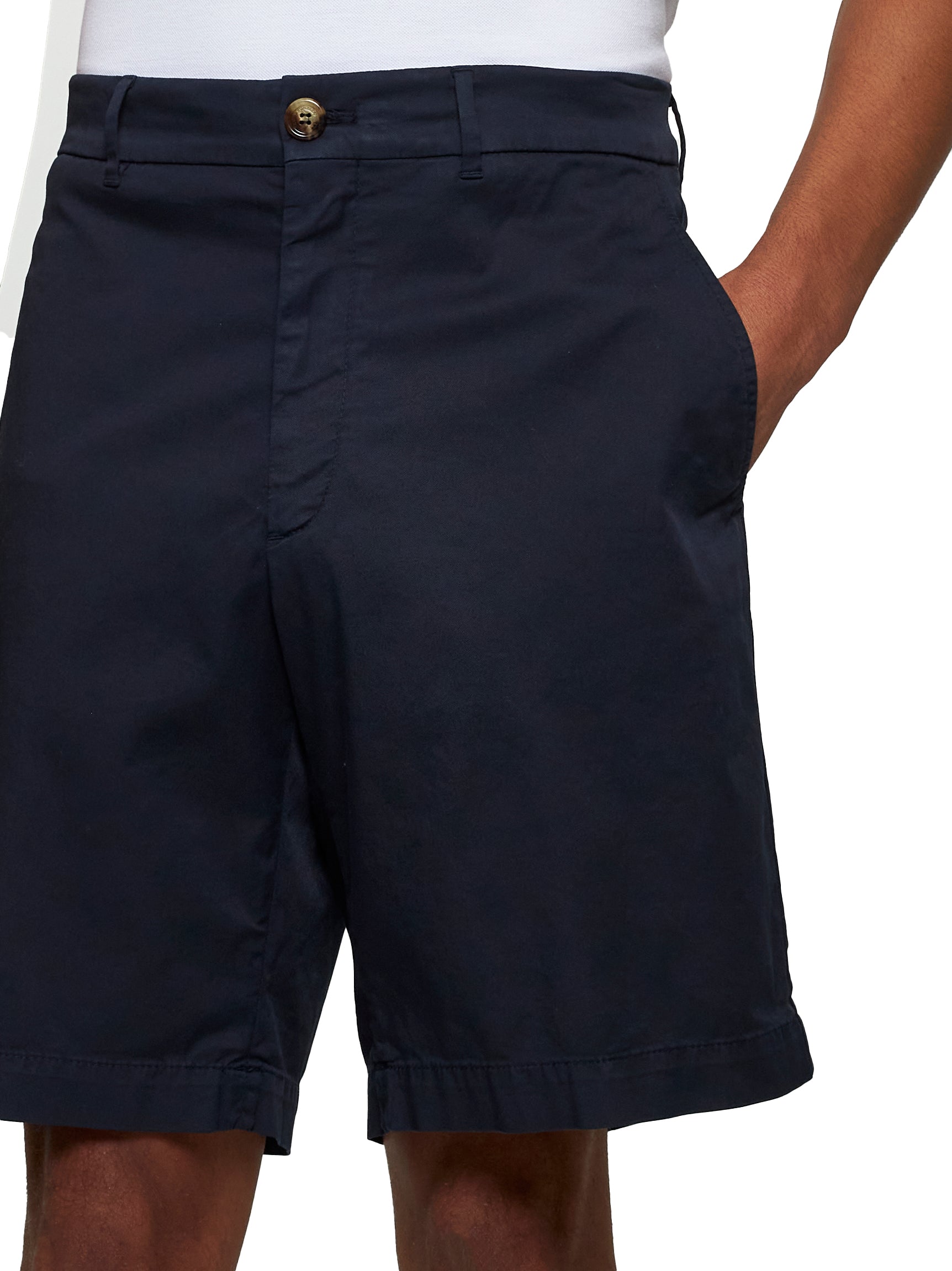 Brunello Cucinelli Men Brunello Cucinelli Cotton Shorts BRUNELLO CUCINELLI